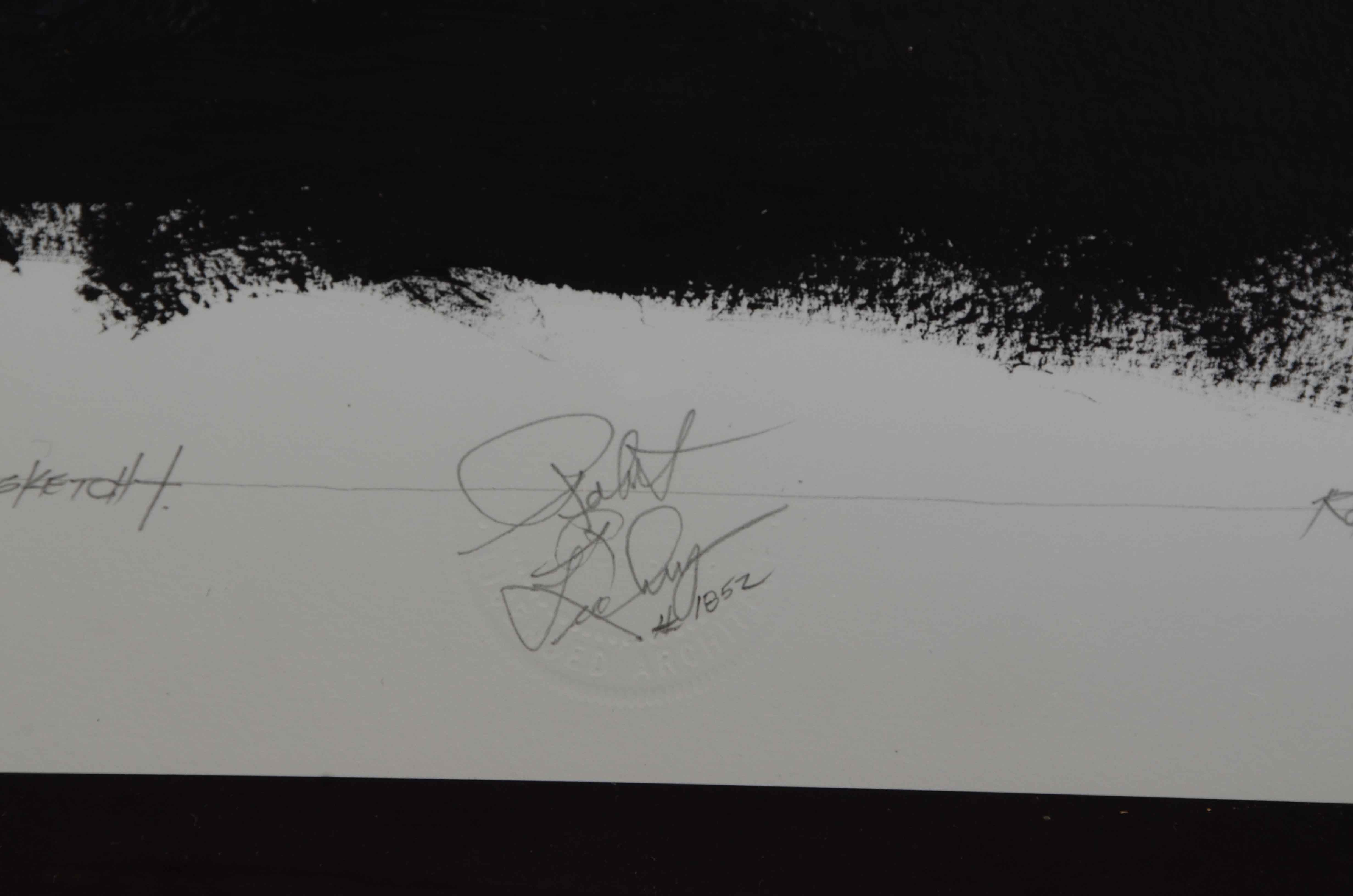 Robert R. Lackney Signed Embellished Giclée "A Girl"