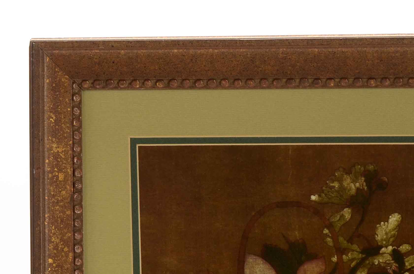 Offset Lithograph Still Life with Flowers