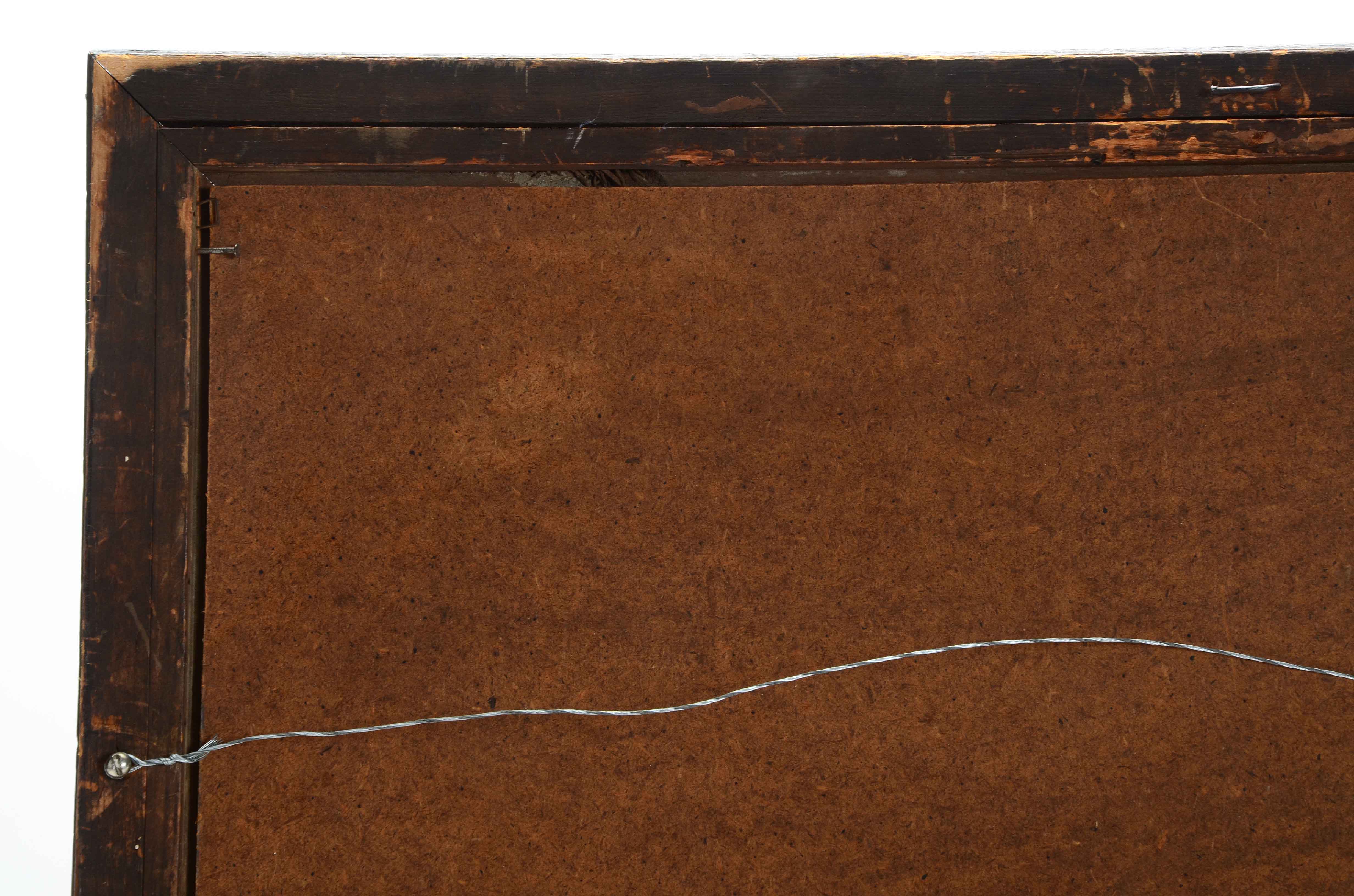 N.K. Jones Oil Painting of a Bullfight