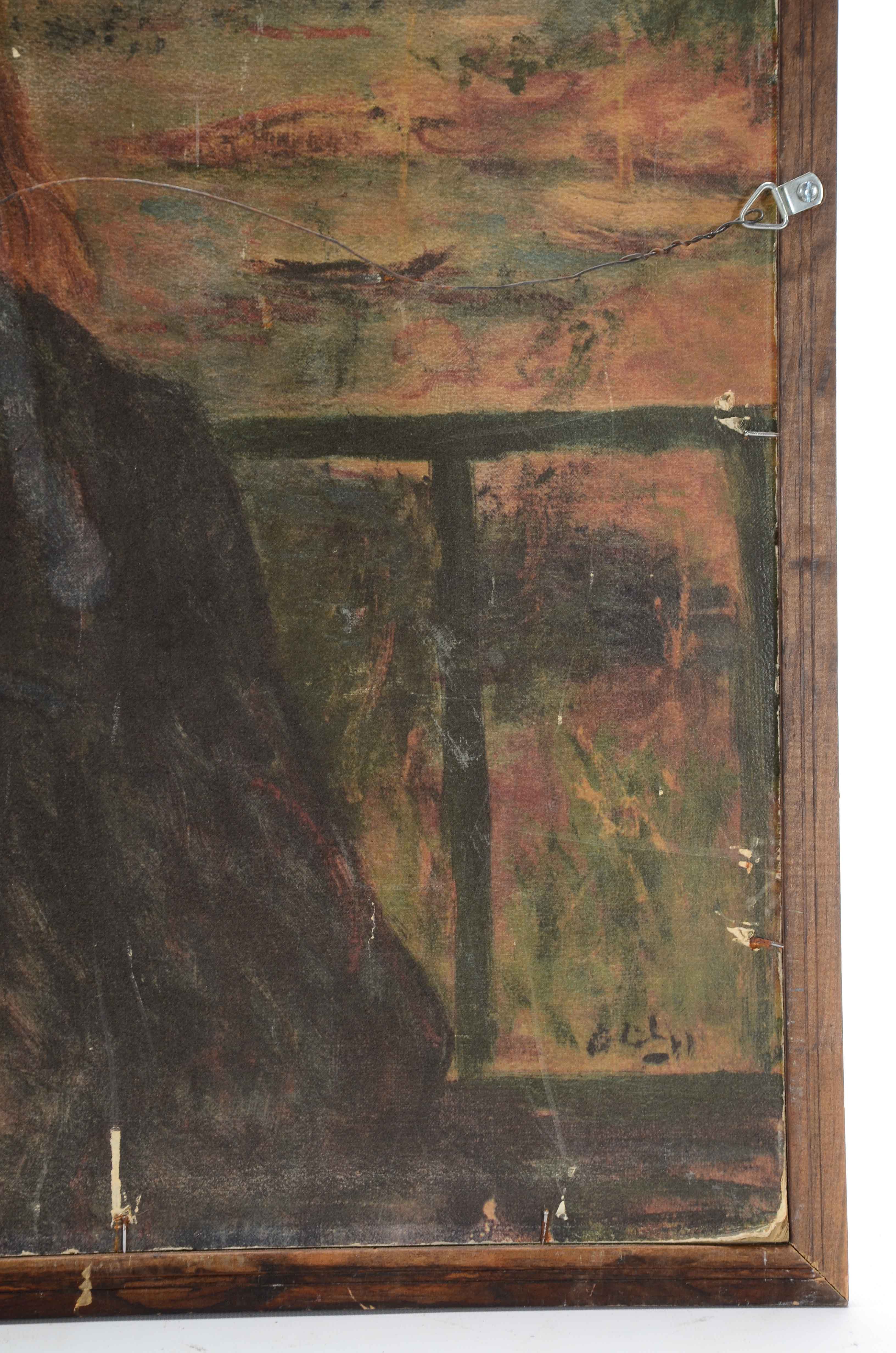 Vintage Signed Copy Drawing after Giovani Battiste Piazetta "Youth in a Cap"