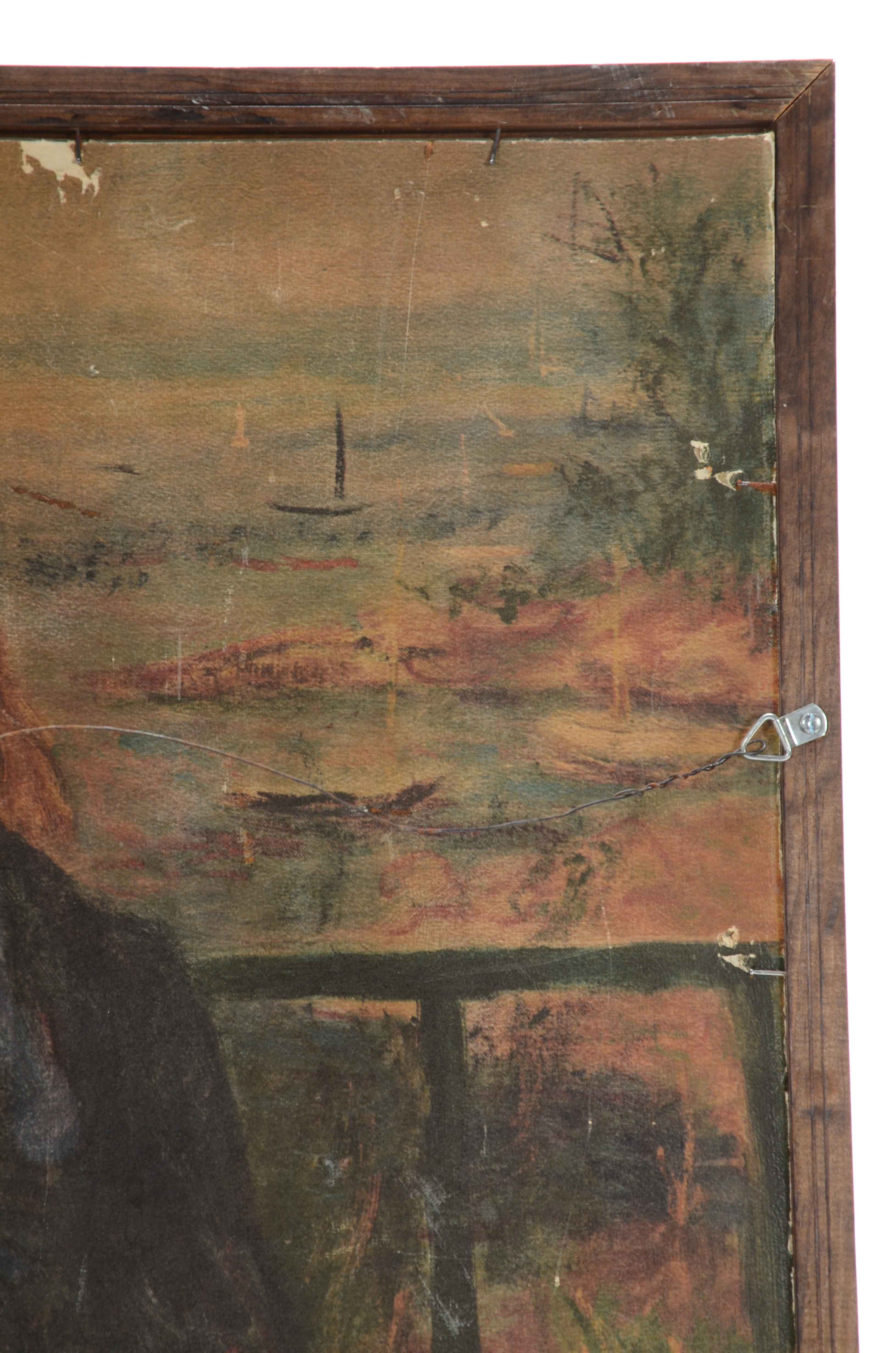 Vintage Signed Copy Drawing after Giovani Battiste Piazetta "Youth in a Cap"