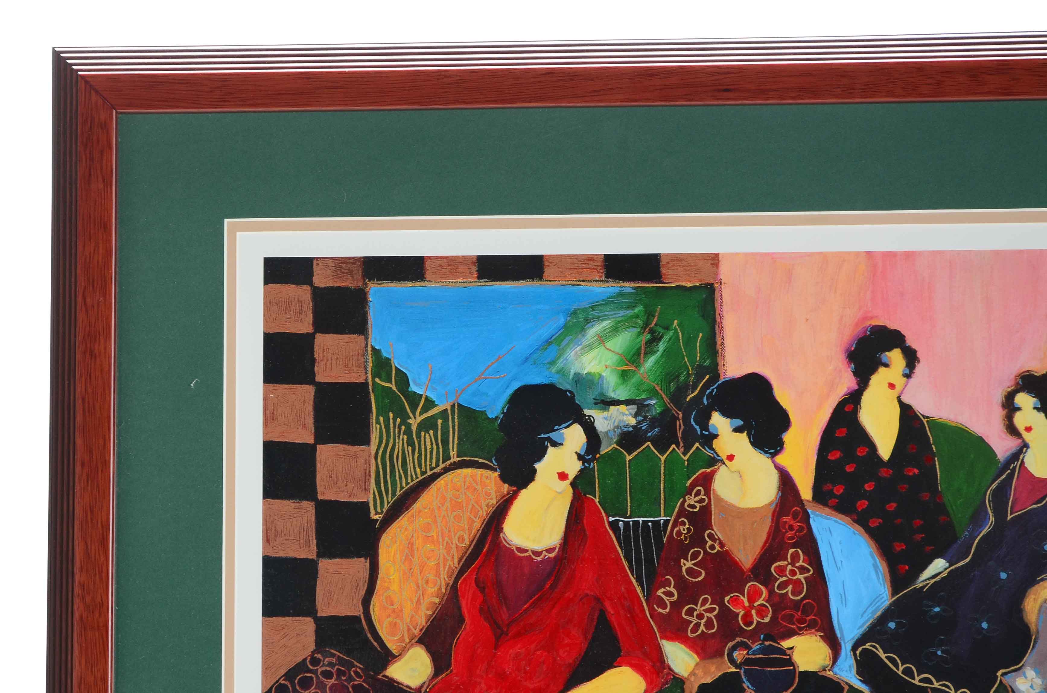 Itzchak Tarkay Seriolithograph "Two by Two"