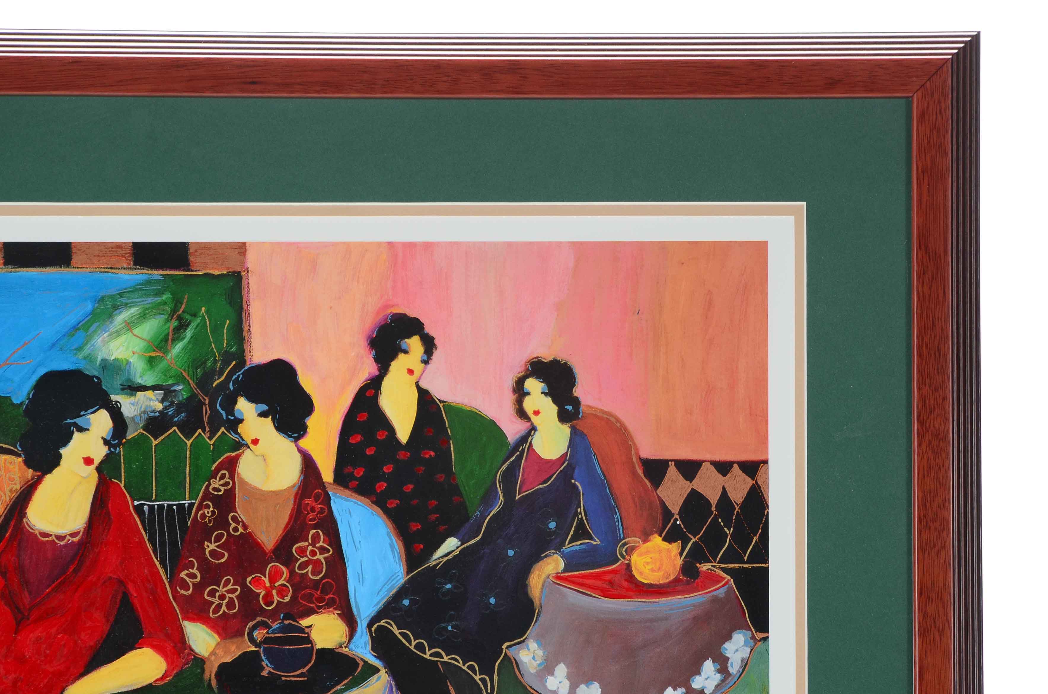 Itzchak Tarkay Seriolithograph "Two by Two"