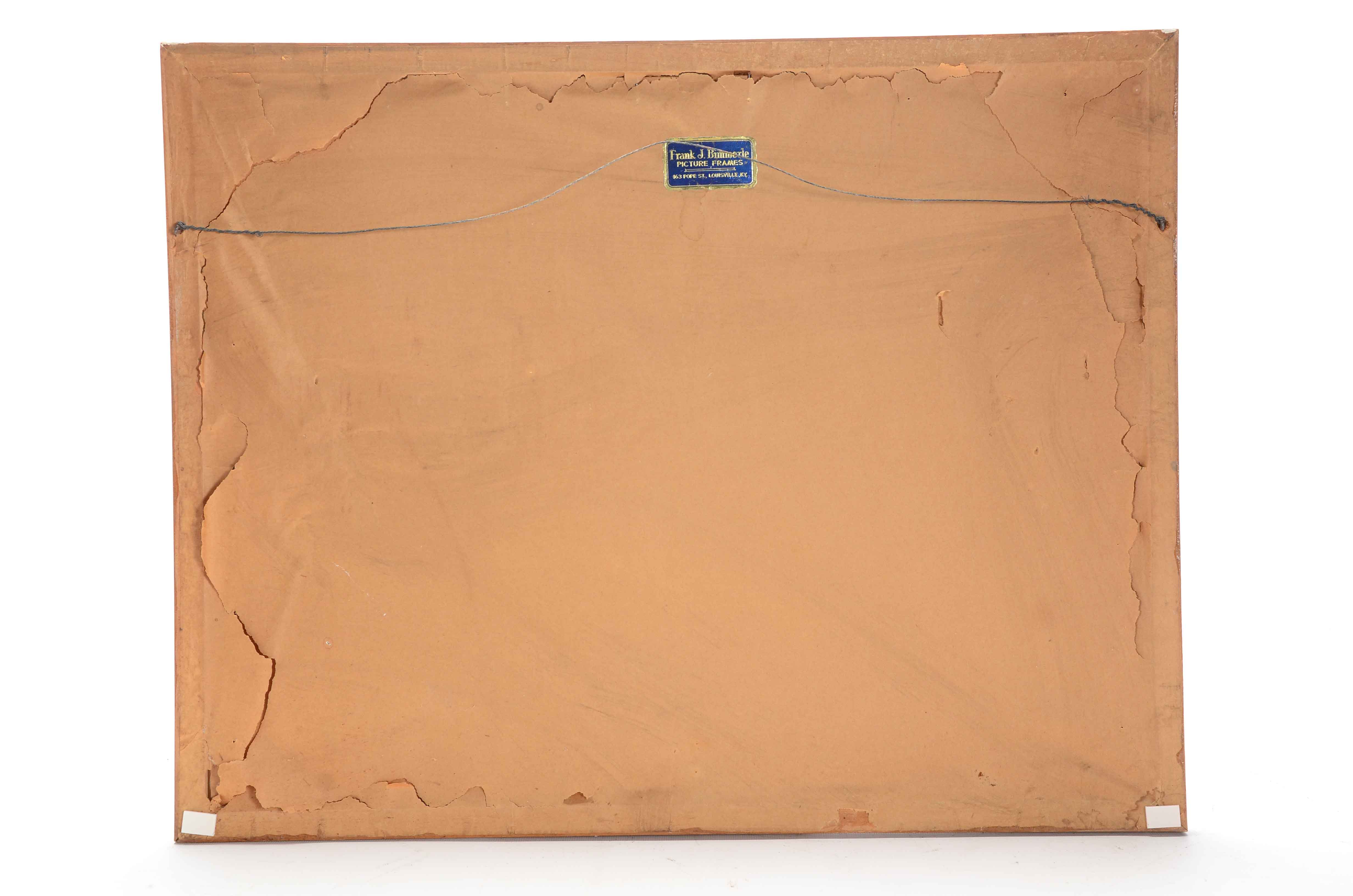 Old Fizgerald Lithographic Map of Kentucky