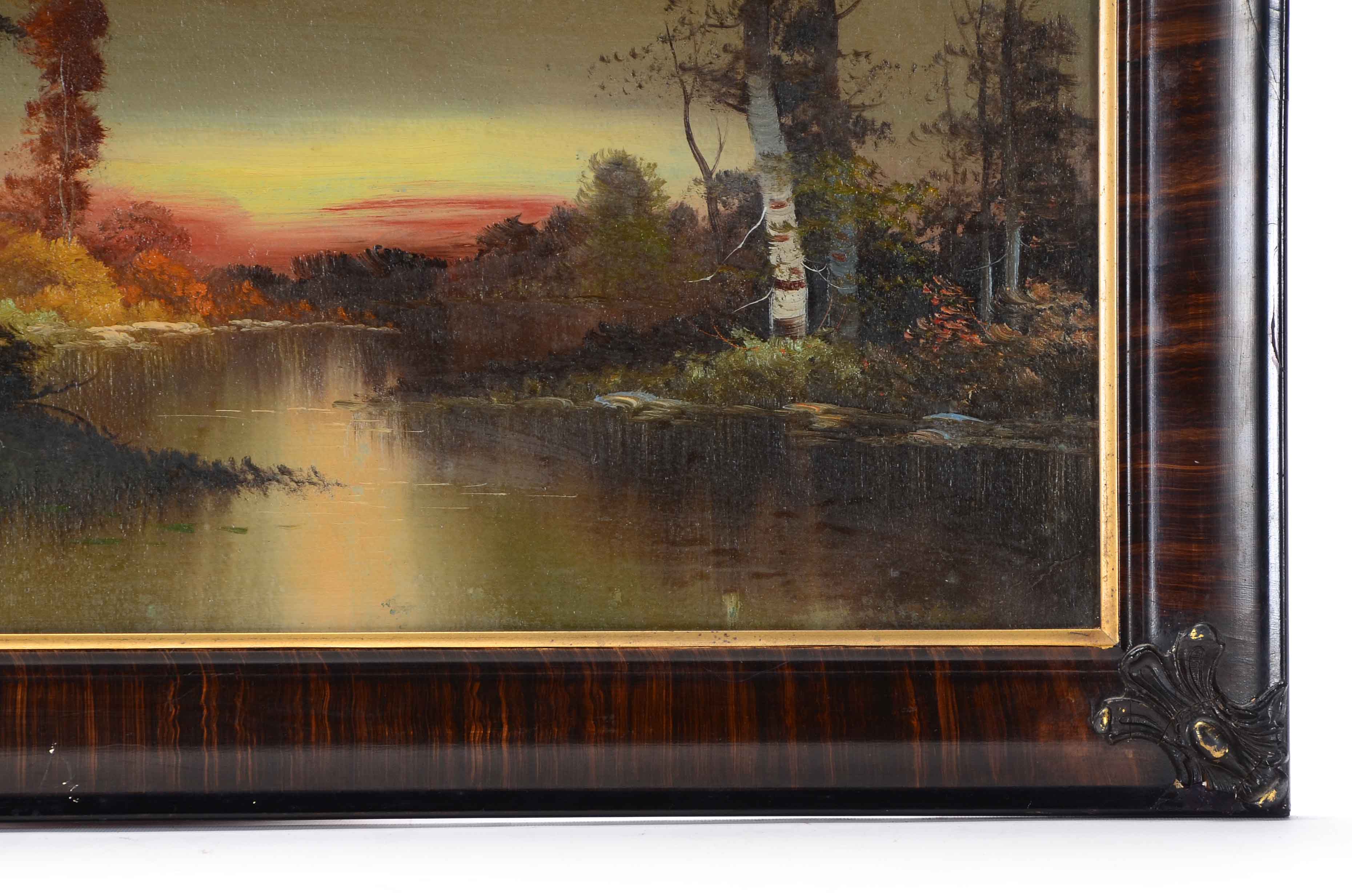 Oil Painting on Board of a Landscape