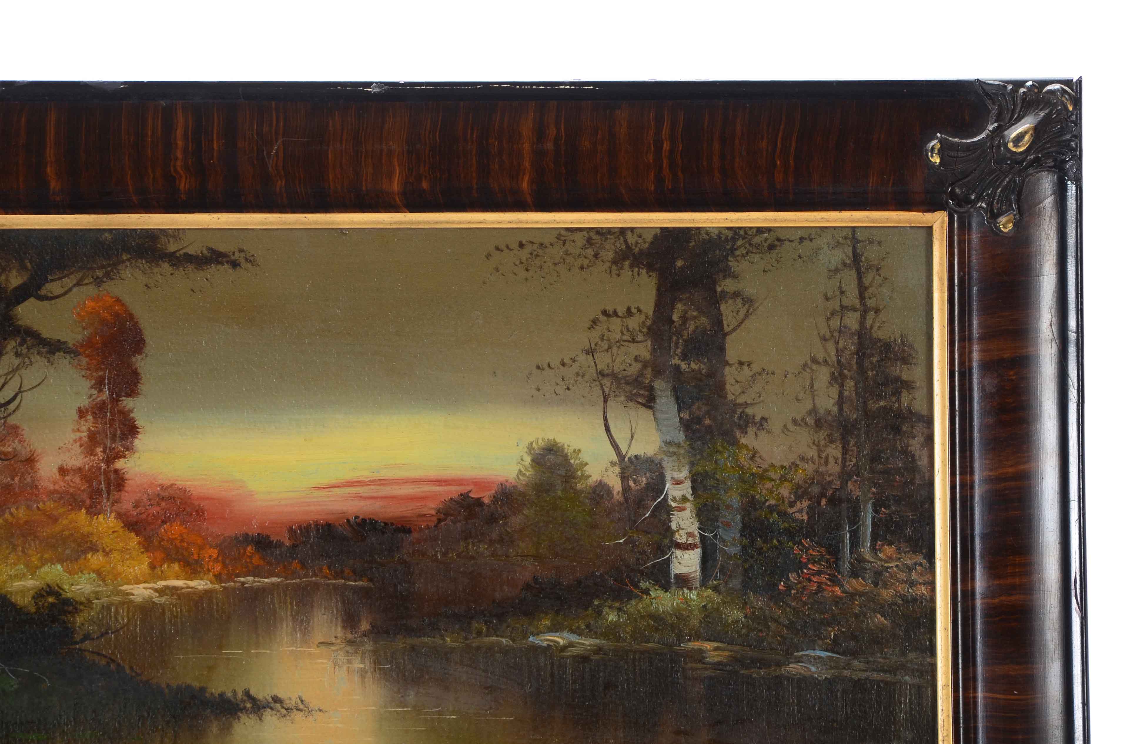 Oil Painting on Board of a Landscape