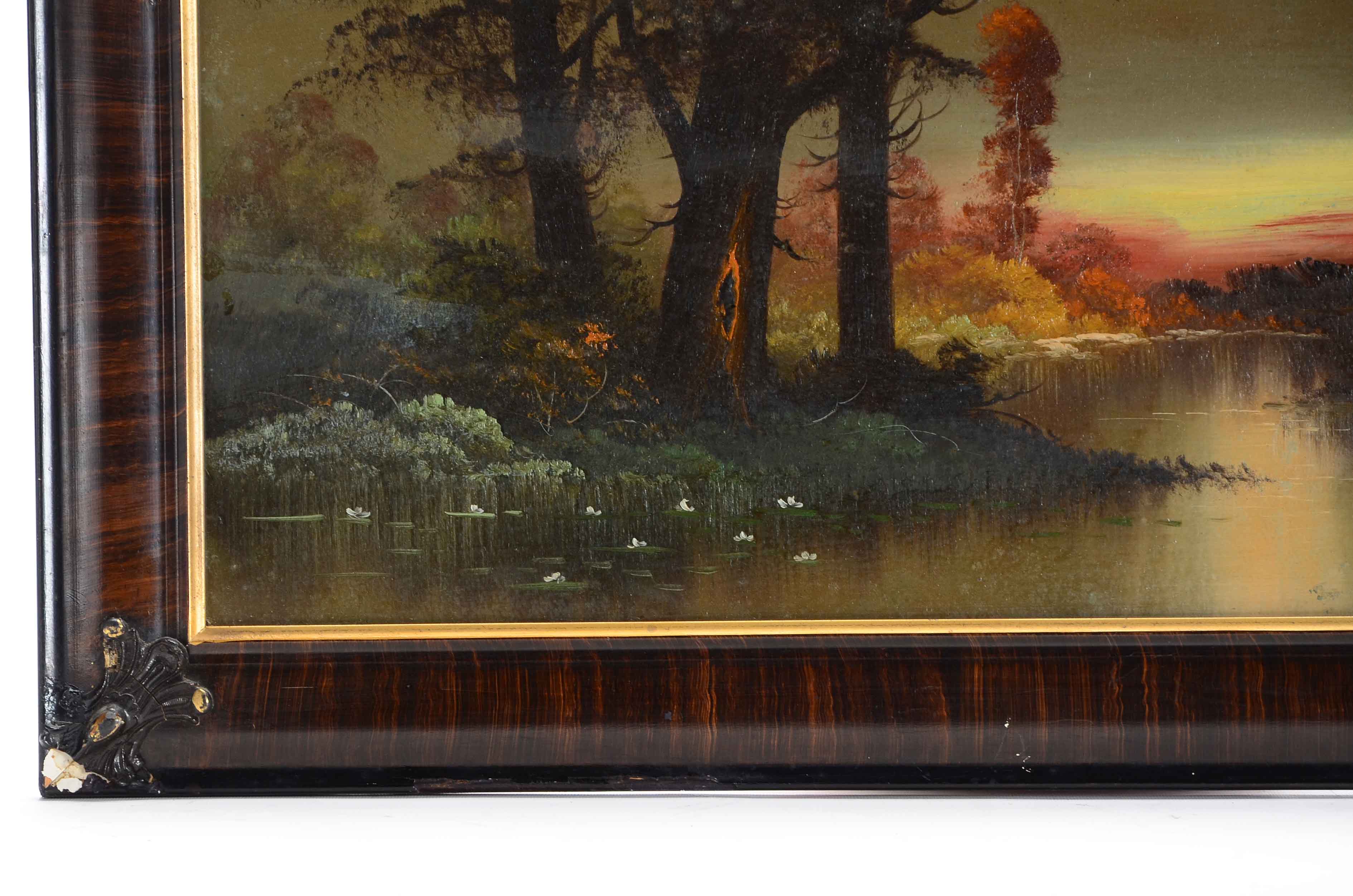 Oil Painting on Board of a Landscape