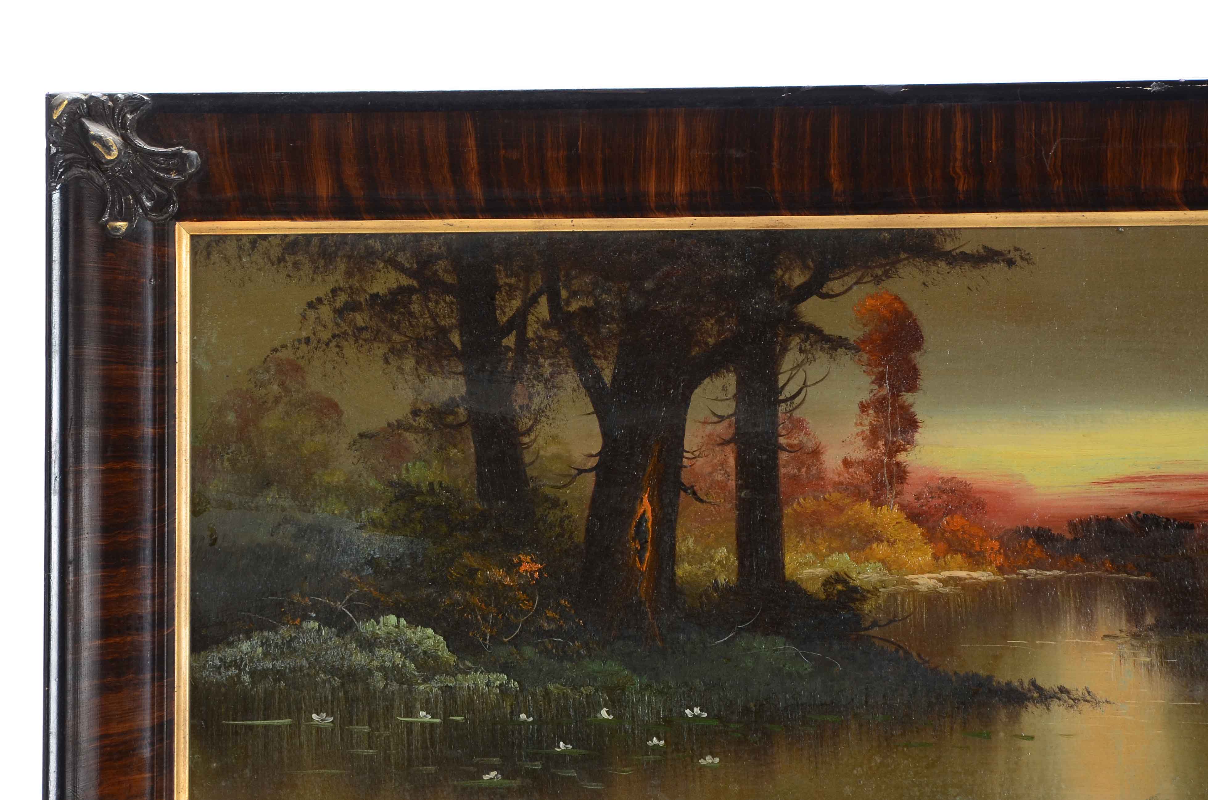 Oil Painting on Board of a Landscape