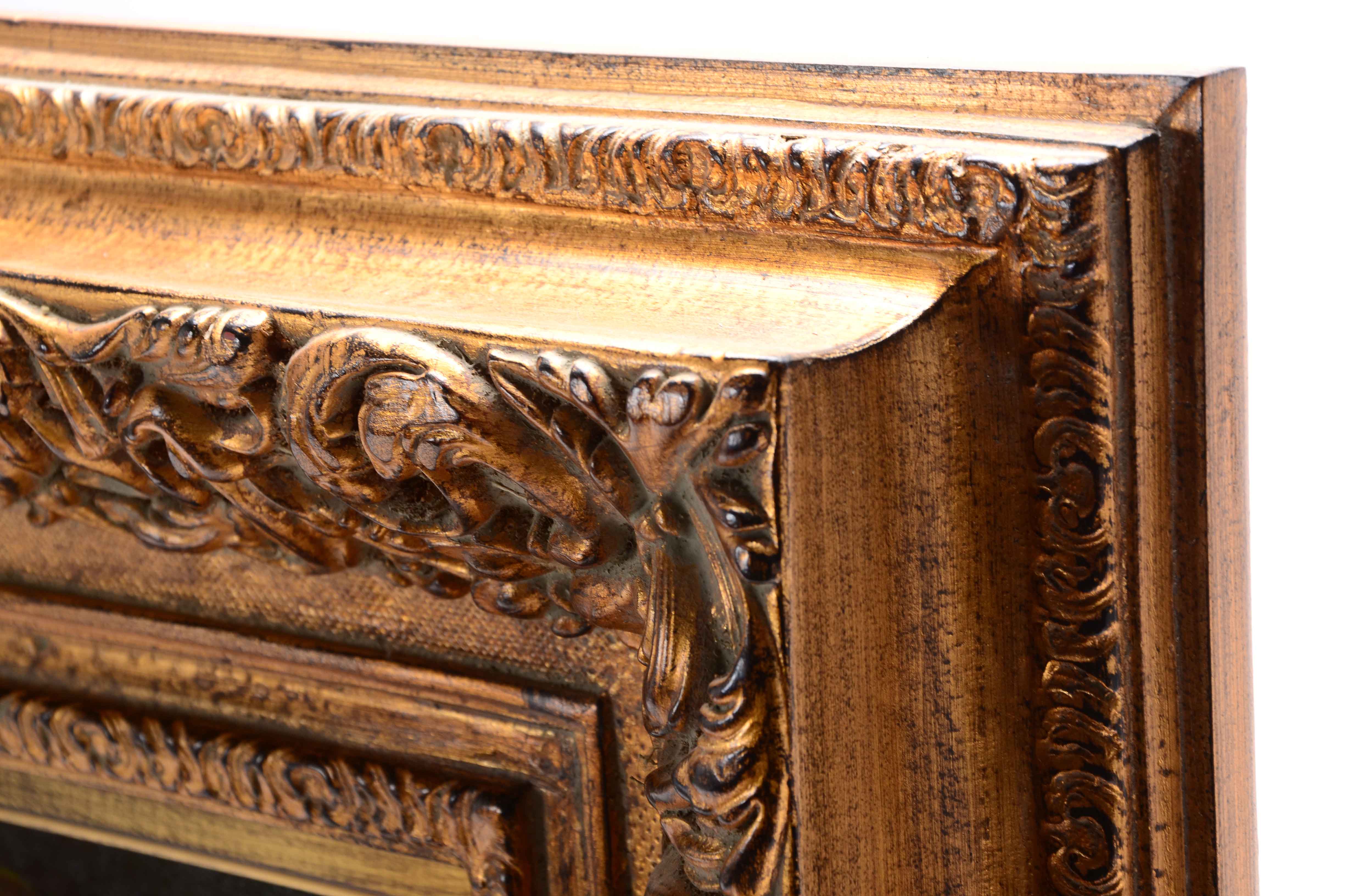 Avilovz Signed Oil Painting of Cherubs