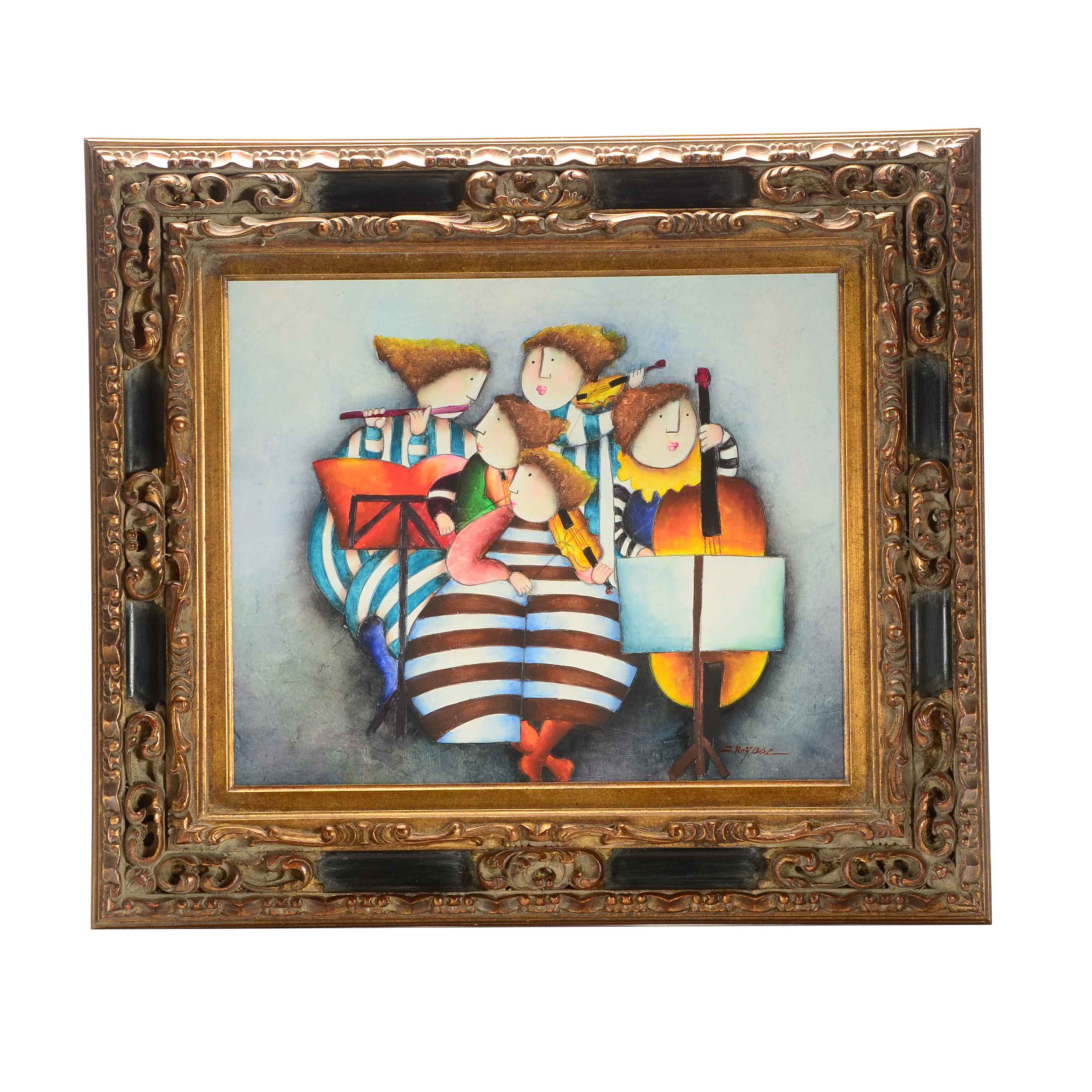 Joyce Roybal Original Oil Painting on Canvas