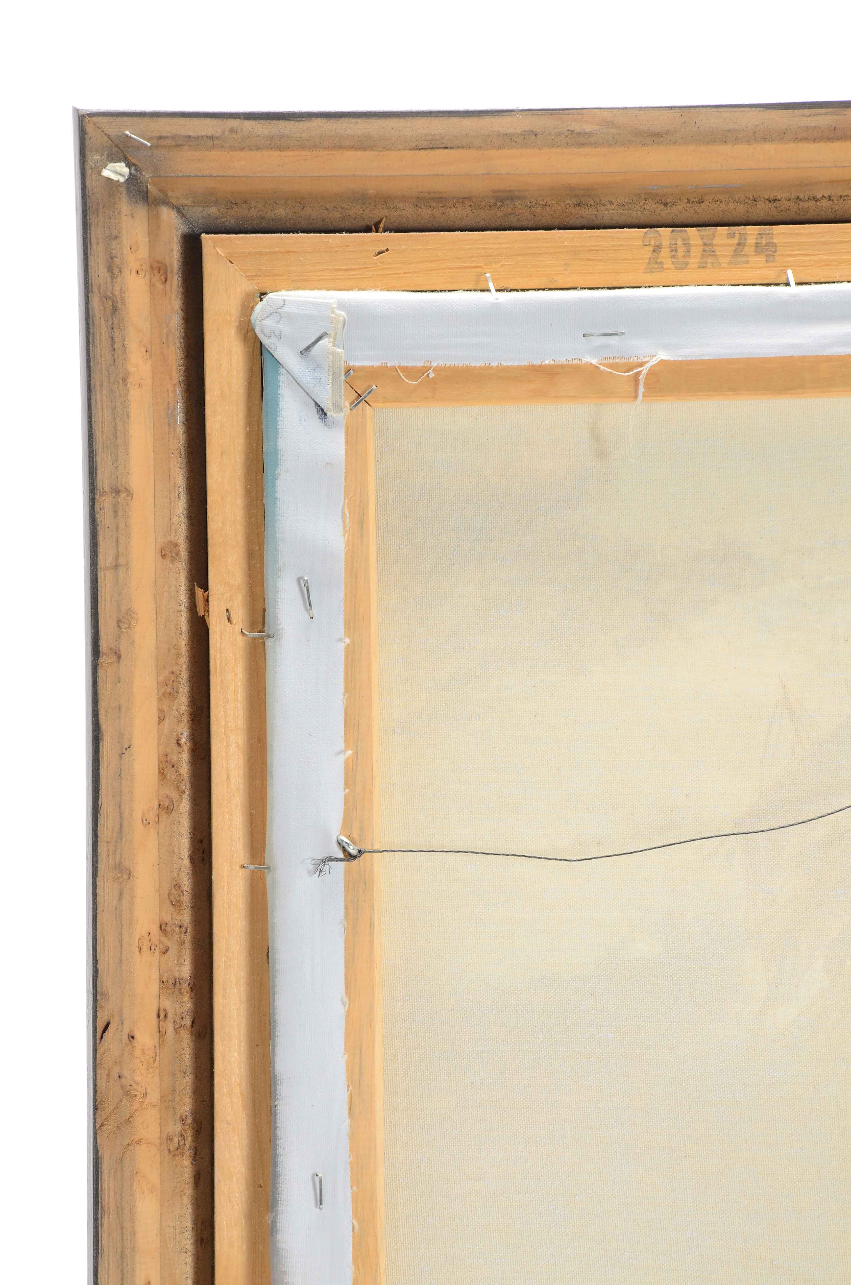 B. Puk Oil on Canvas Painting of Clipper Ship