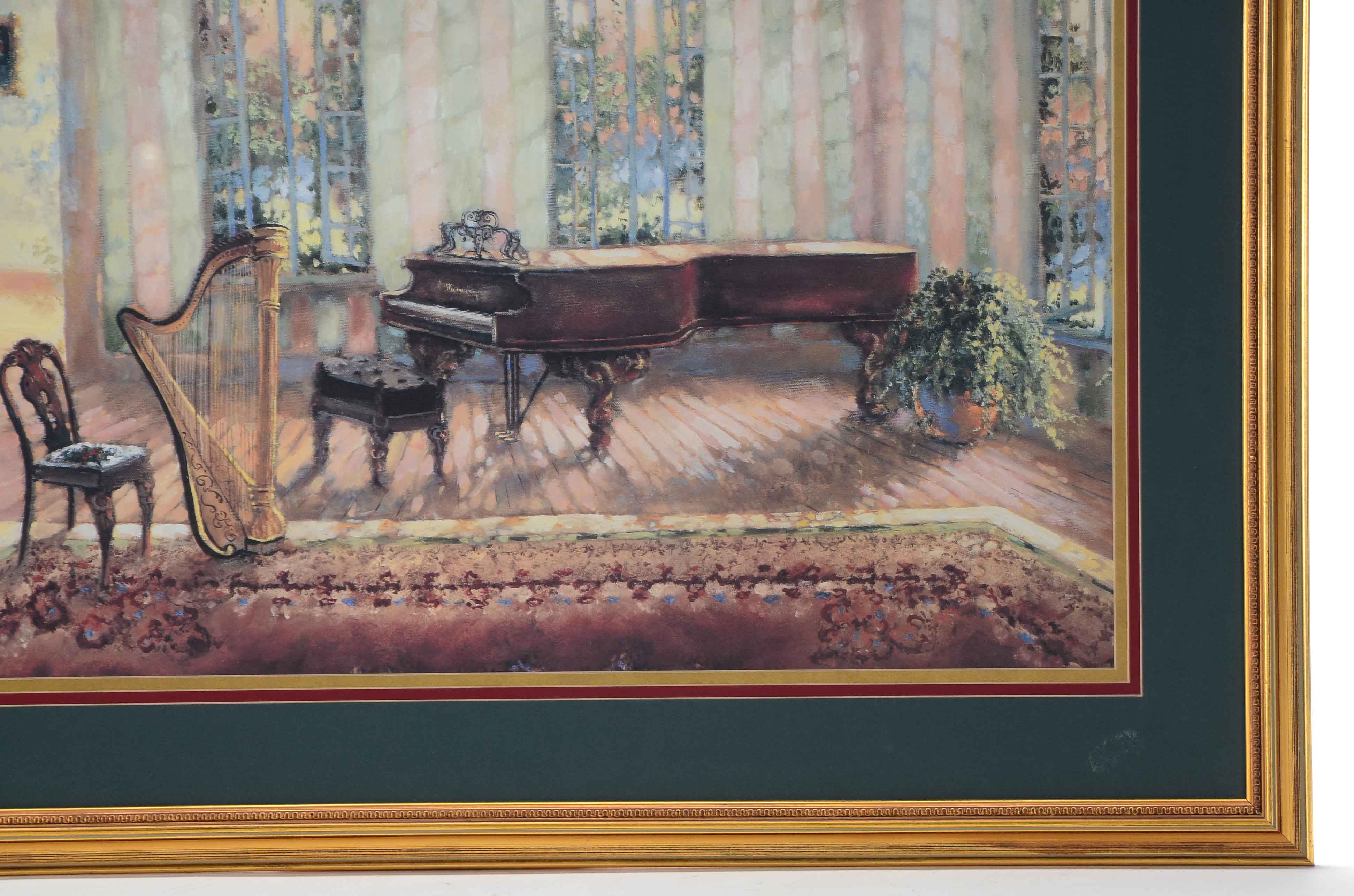 Susan Mink Colclough Limited Edition Offset Lithograph "Etudes"