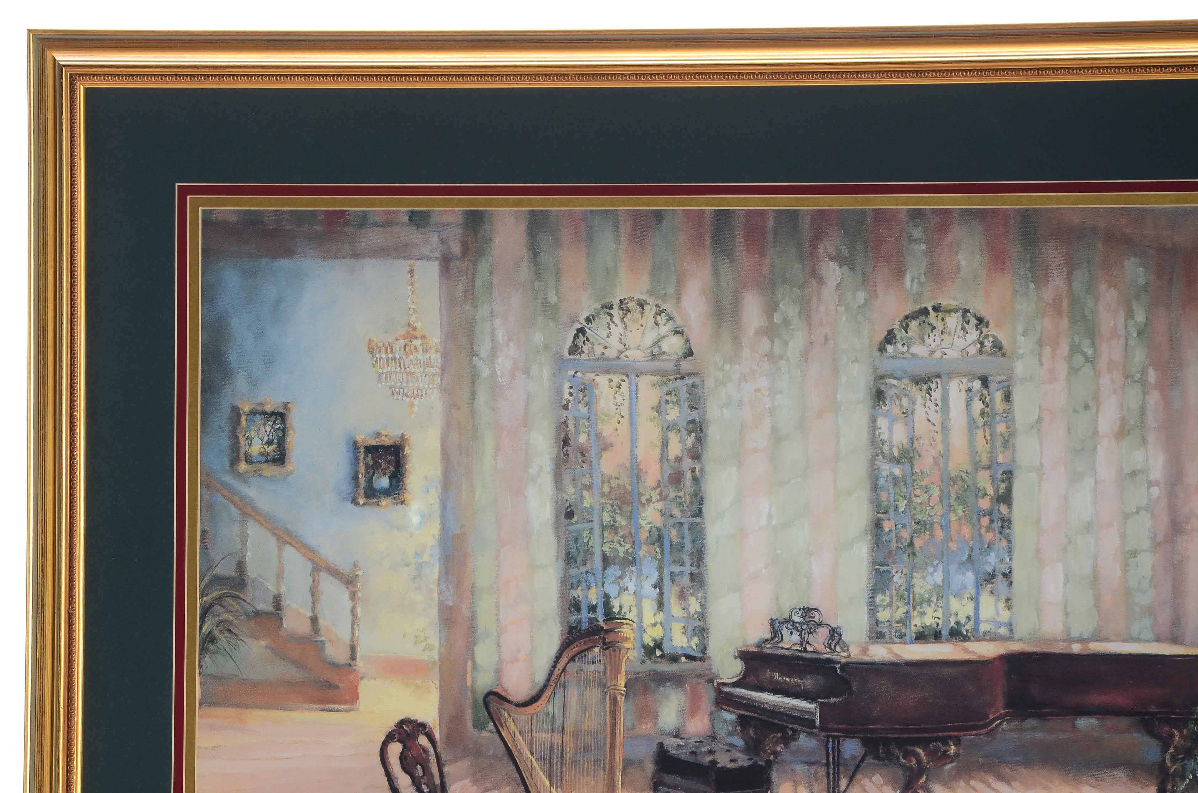 Susan Mink Colclough Limited Edition Offset Lithograph "Etudes"