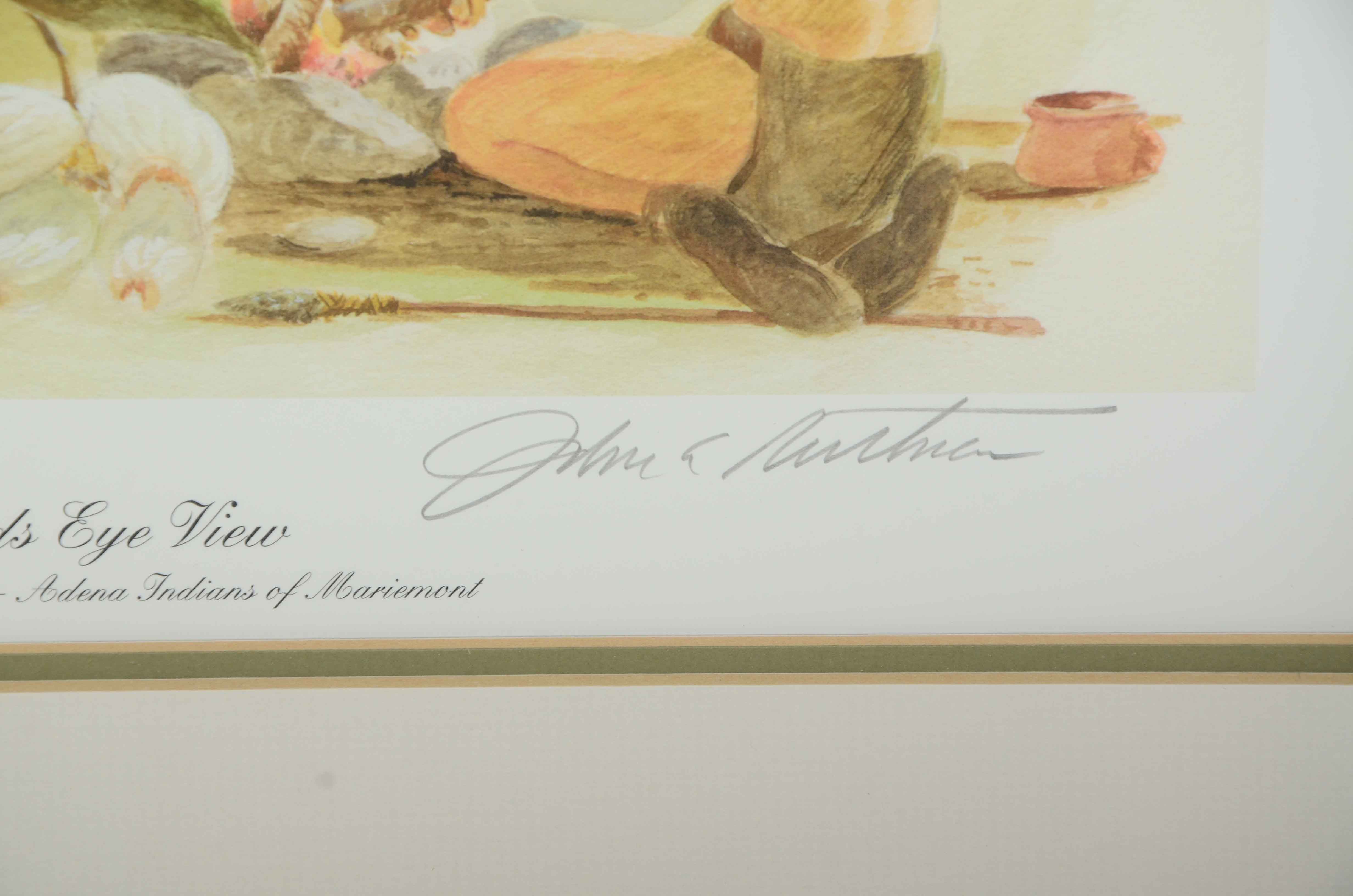 John Ruthven Signed Limited Edition Giclée "Bird's Eye View"