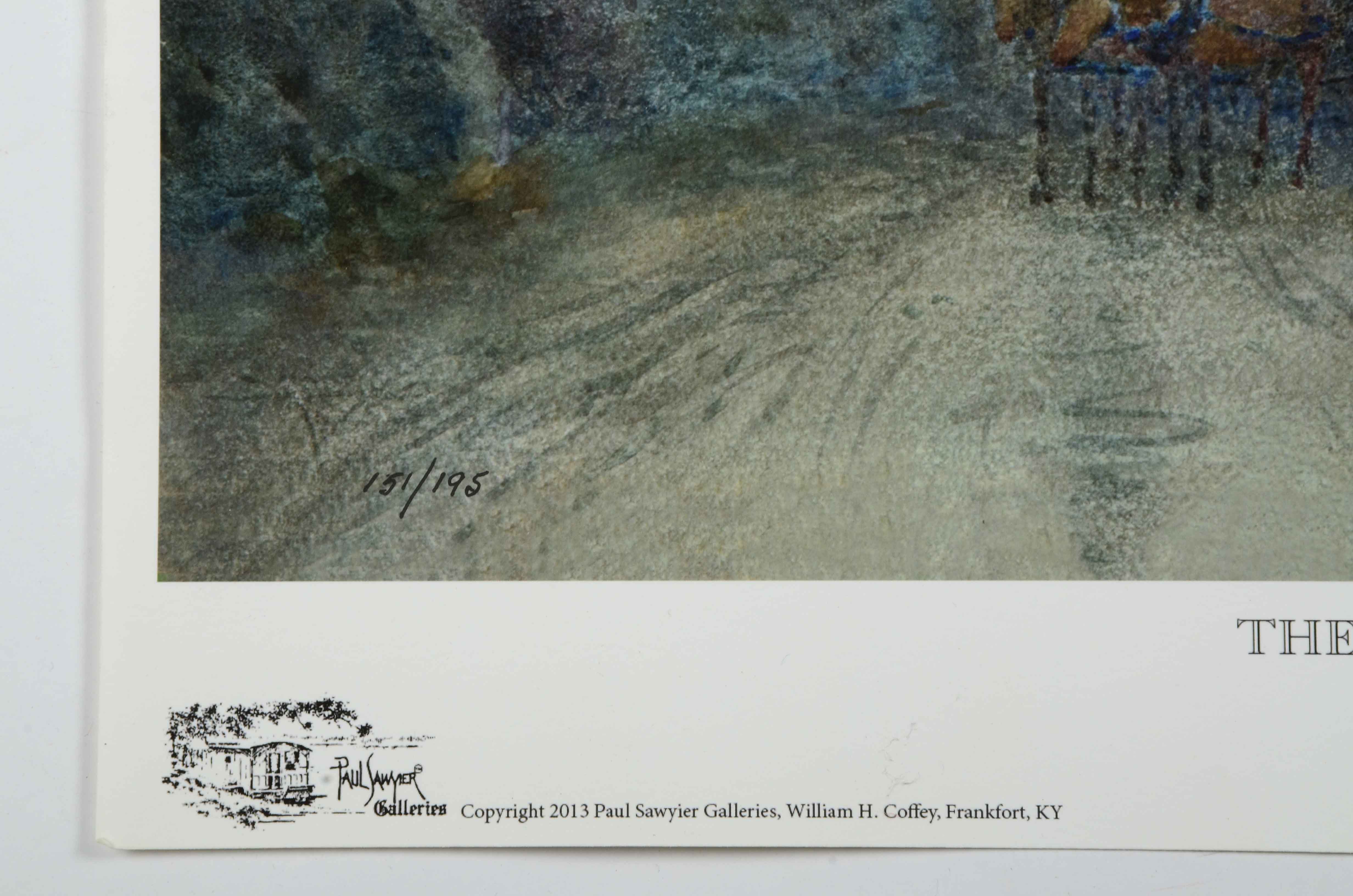 Pair of Limited Edition Giclees After Paul Sawyier