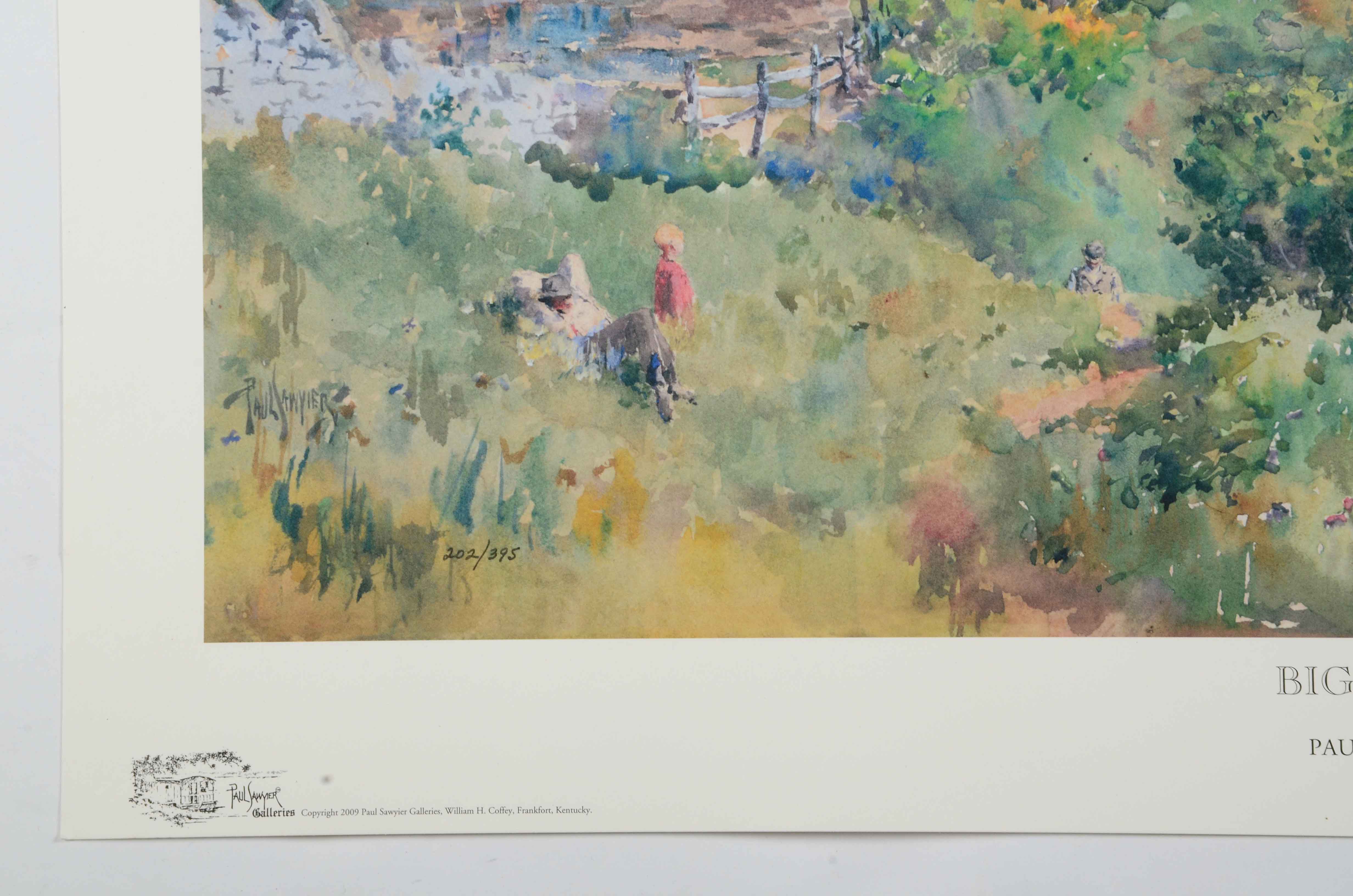 Pair of Limited Edition Giclees After Paul Sawyier