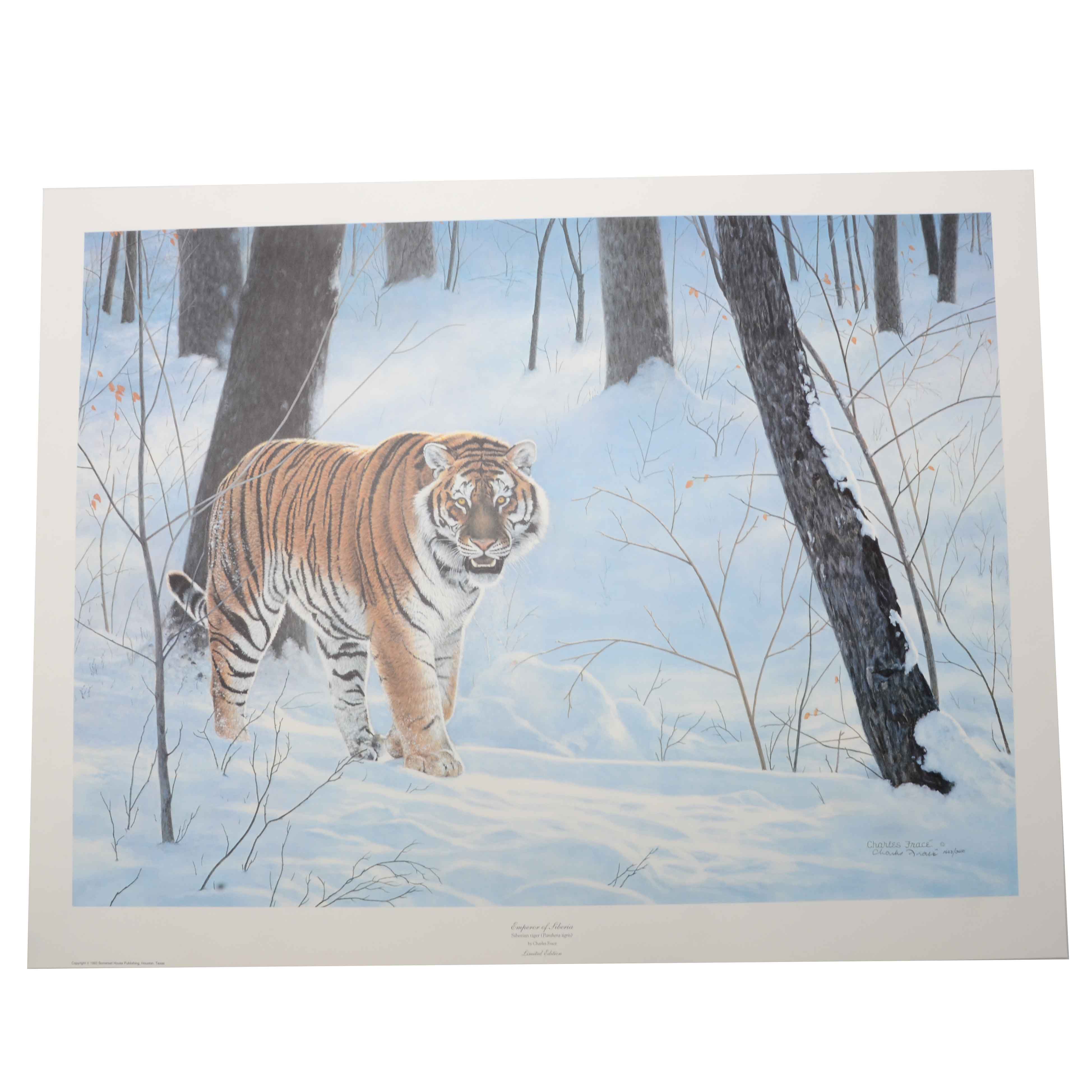 Charles Fracé Signed Limited Edition Offset Lithograph "Emperor of Siberia"