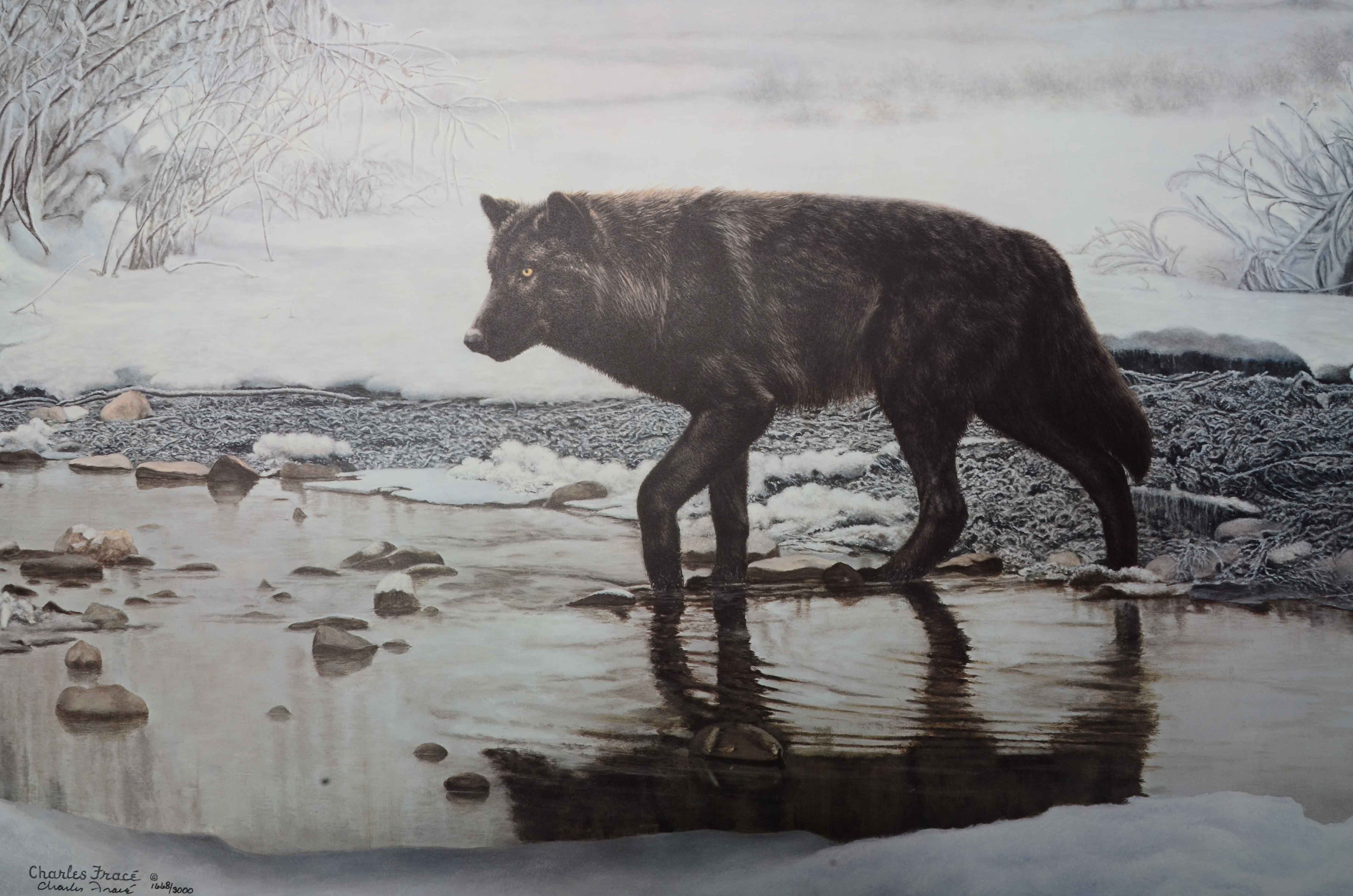 Charles Fracé Signed Limited Edition Offset Lithograph "The Wanderer"