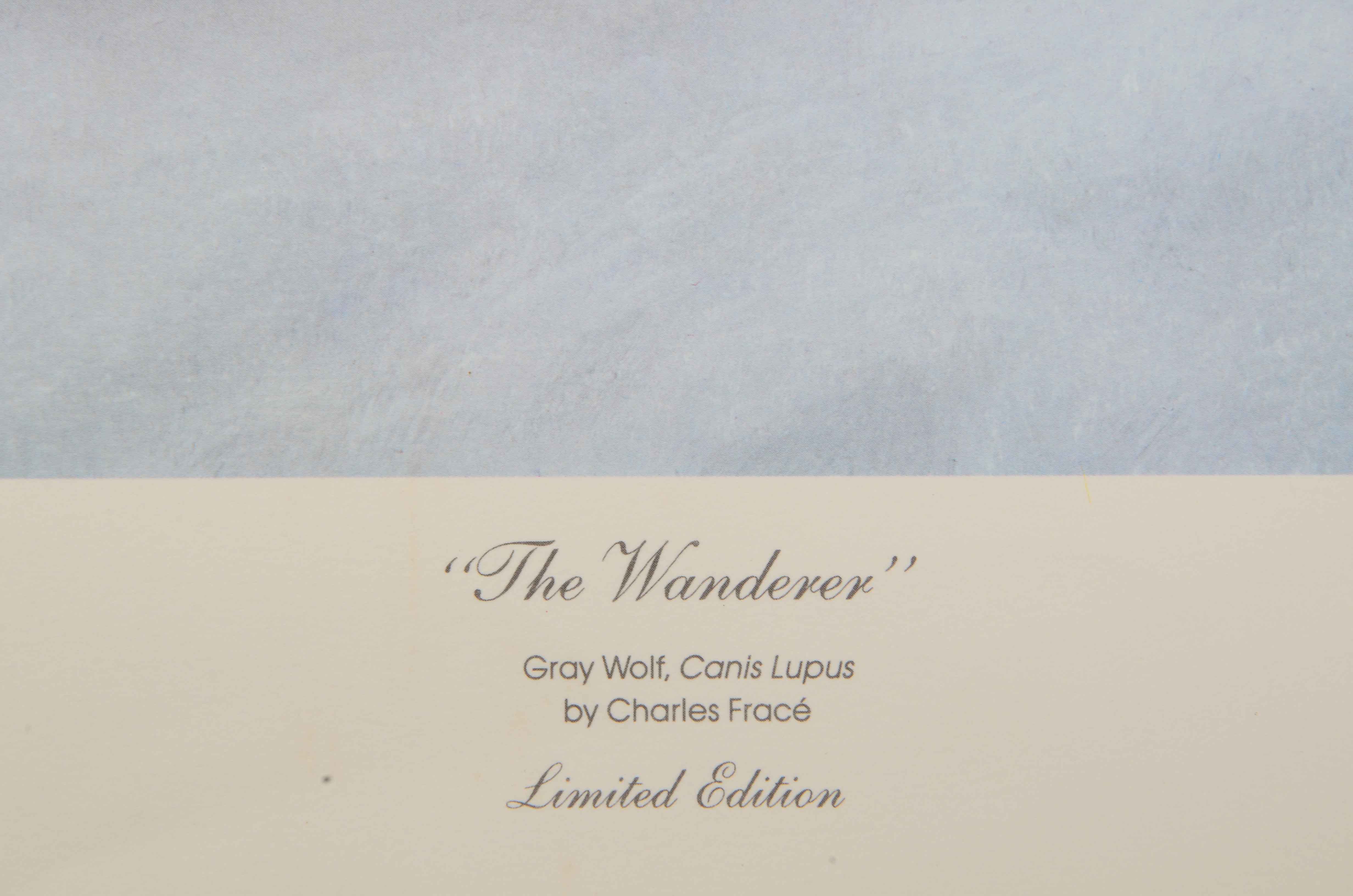 Charles Fracé Signed Limited Edition Offset Lithograph "The Wanderer"