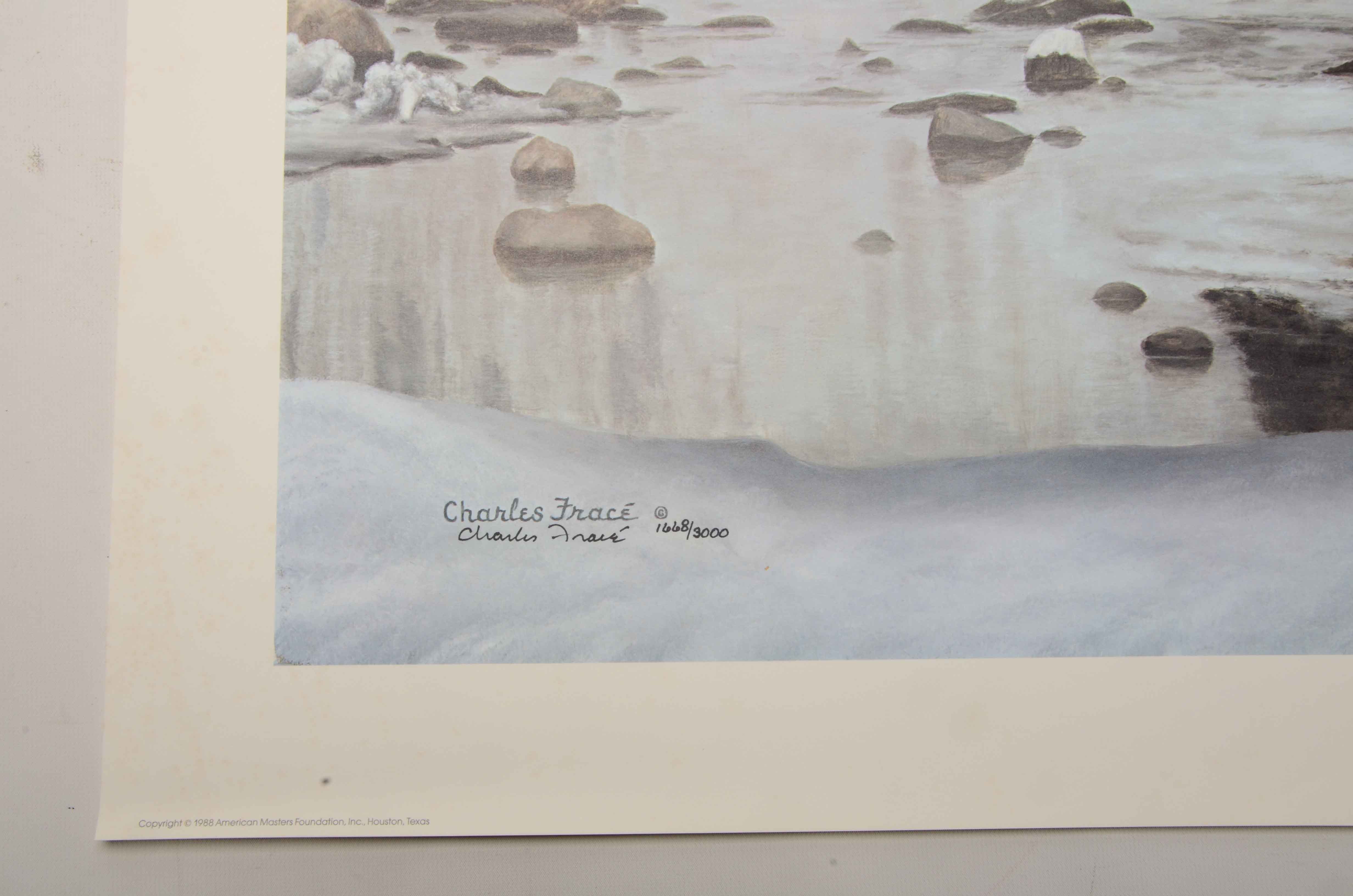 Charles Fracé Signed Limited Edition Offset Lithograph "The Wanderer"