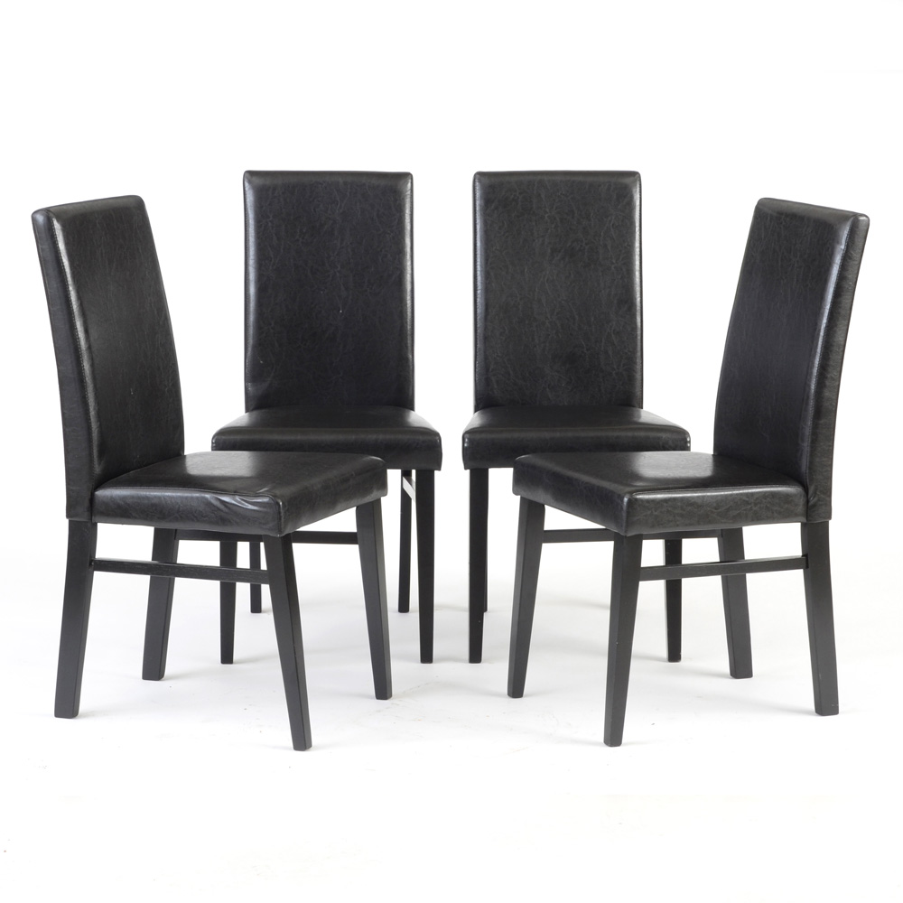 Contemporary Black Dining Chairs