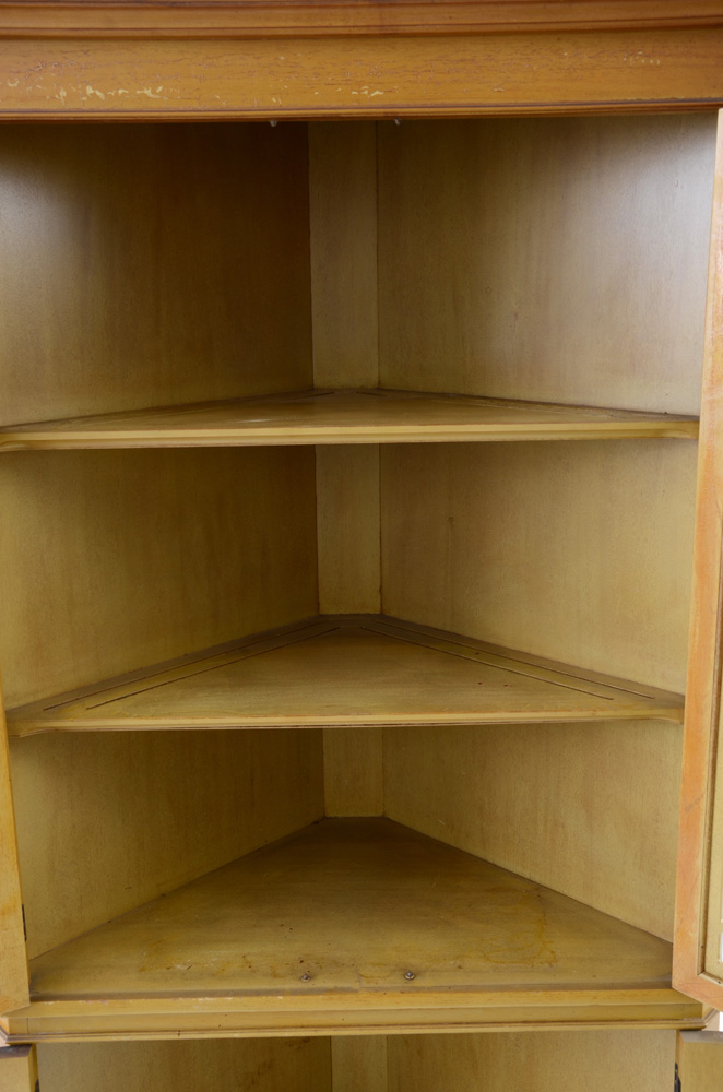 Vintage Corner Cabinet