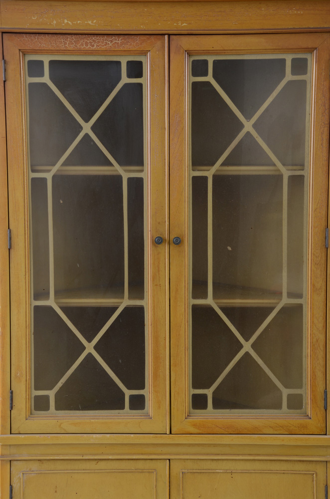 Vintage Corner Cabinet