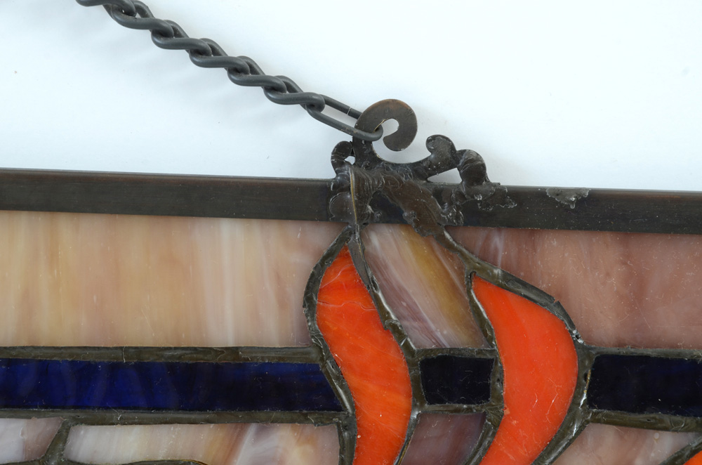 Stained Glass Hanging Window Panel