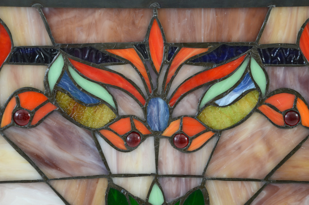 Stained Glass Hanging Window Panel