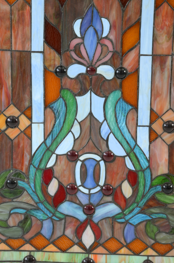 Stained Glass Hanging Window Panel