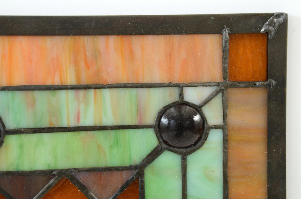 Stained Glass Hanging Window Panel