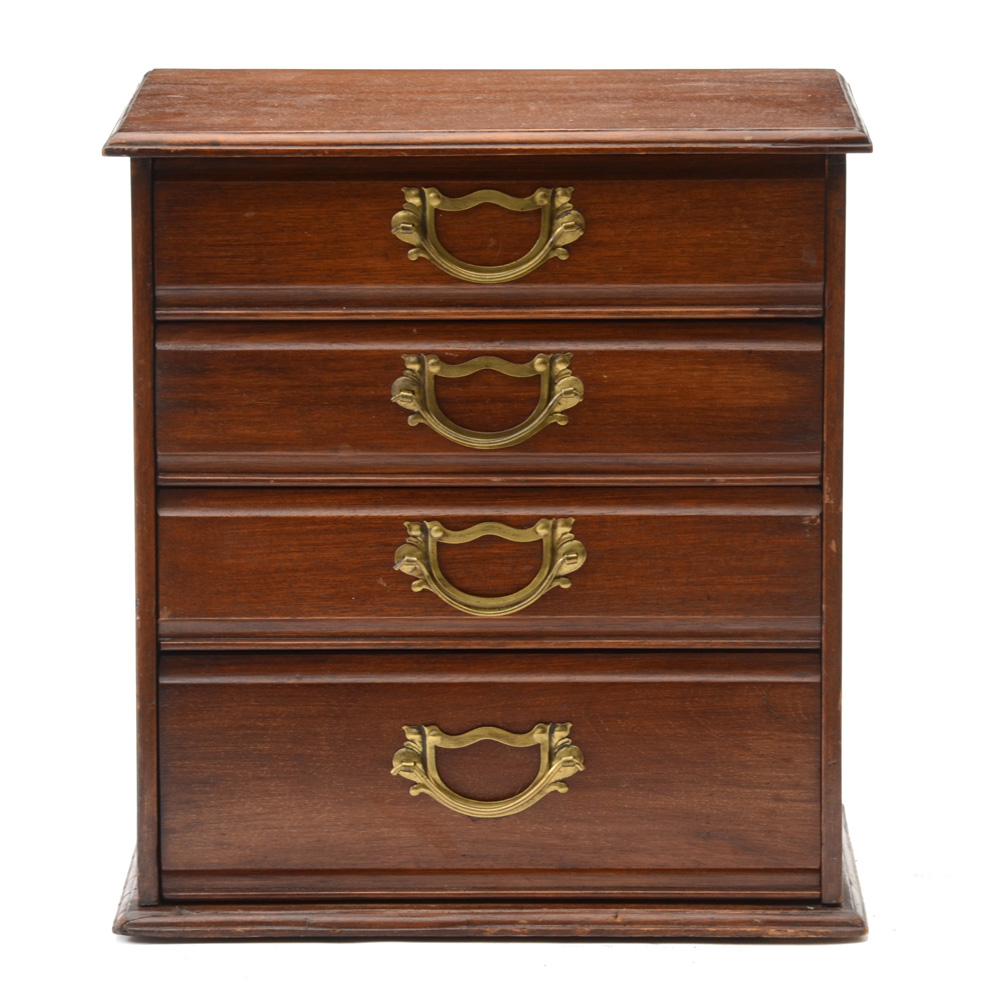 Miniature Countertop Filing Cabinet