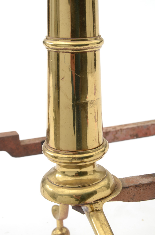 Vintage Brass Andirons