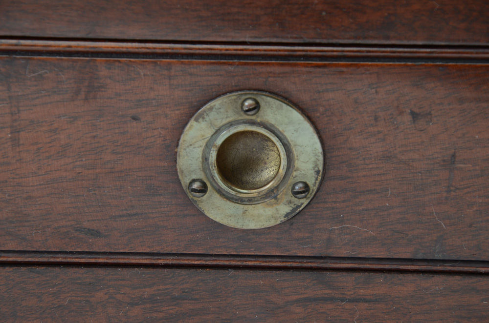 Antique Walnut Flatware Chest