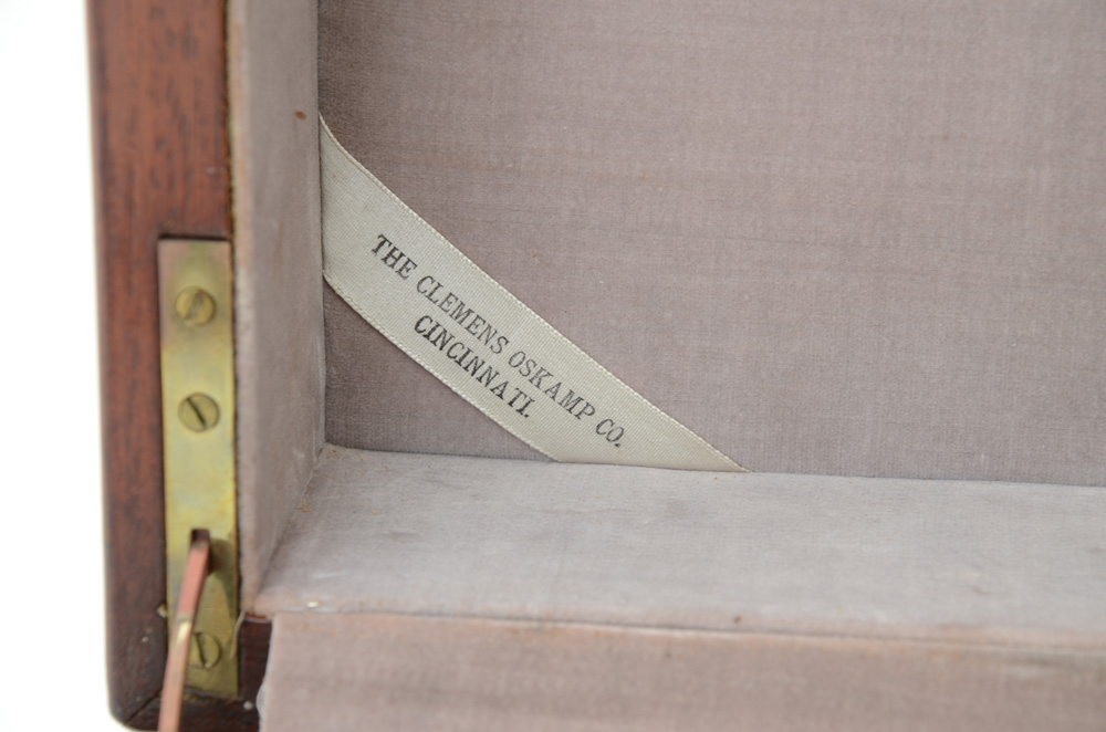 Antique Walnut Flatware Chest