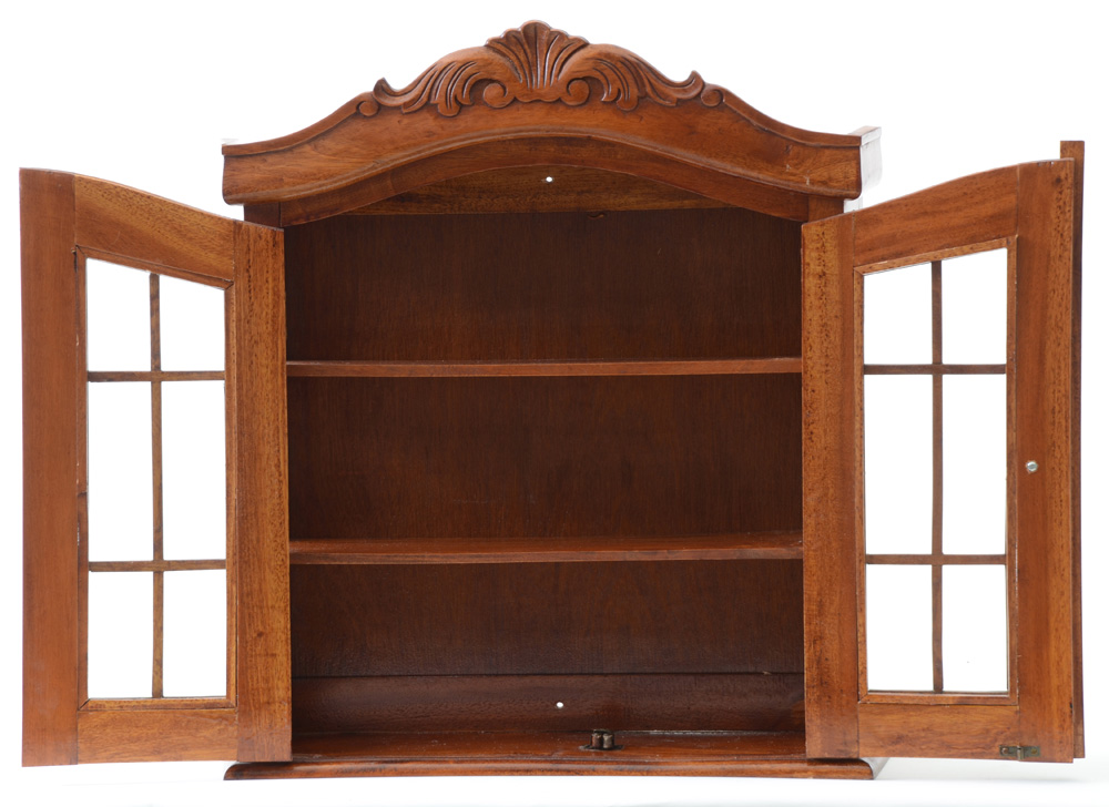 Mahogany Display Cabinet