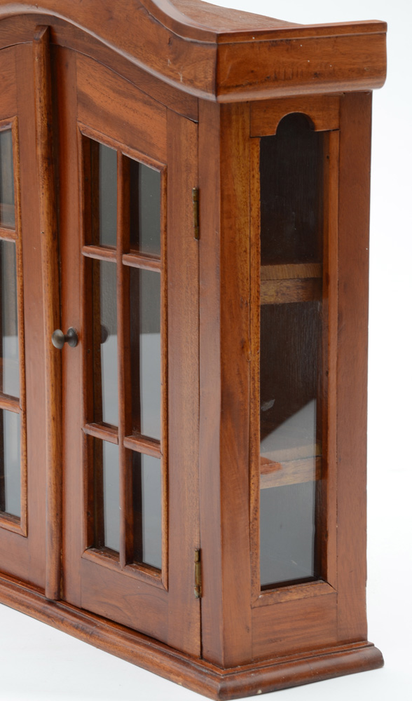 Mahogany Display Cabinet