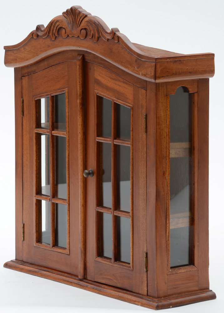 Mahogany Display Cabinet