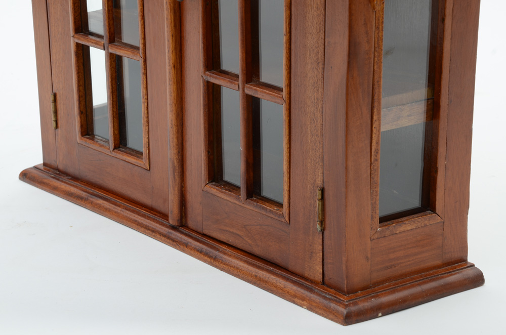 Mahogany Display Cabinet