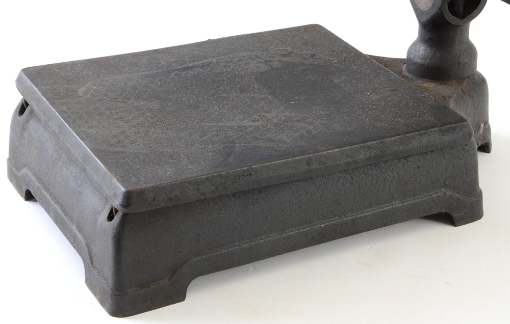 Vintage Cast Iron Platform Scale
