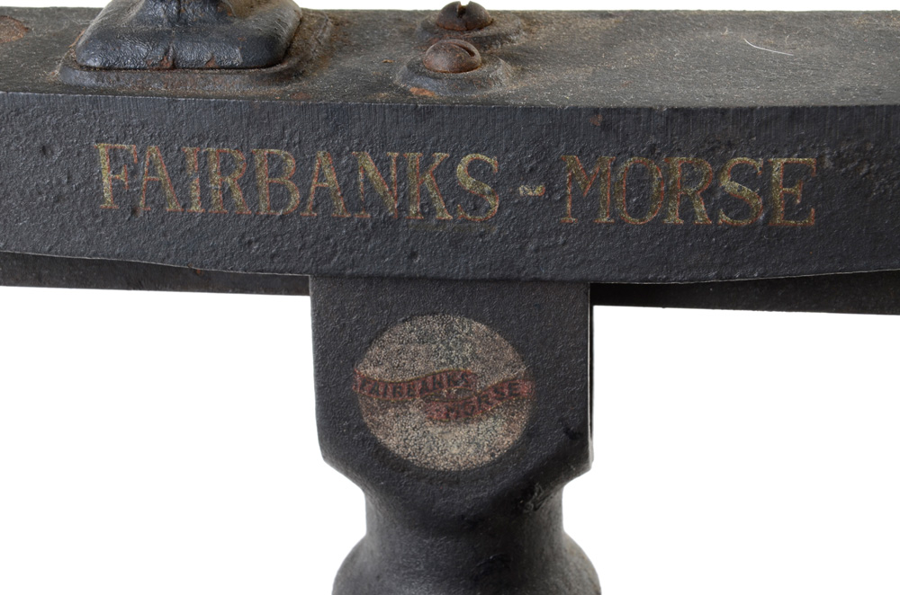 Vintage Cast Iron Platform Scale