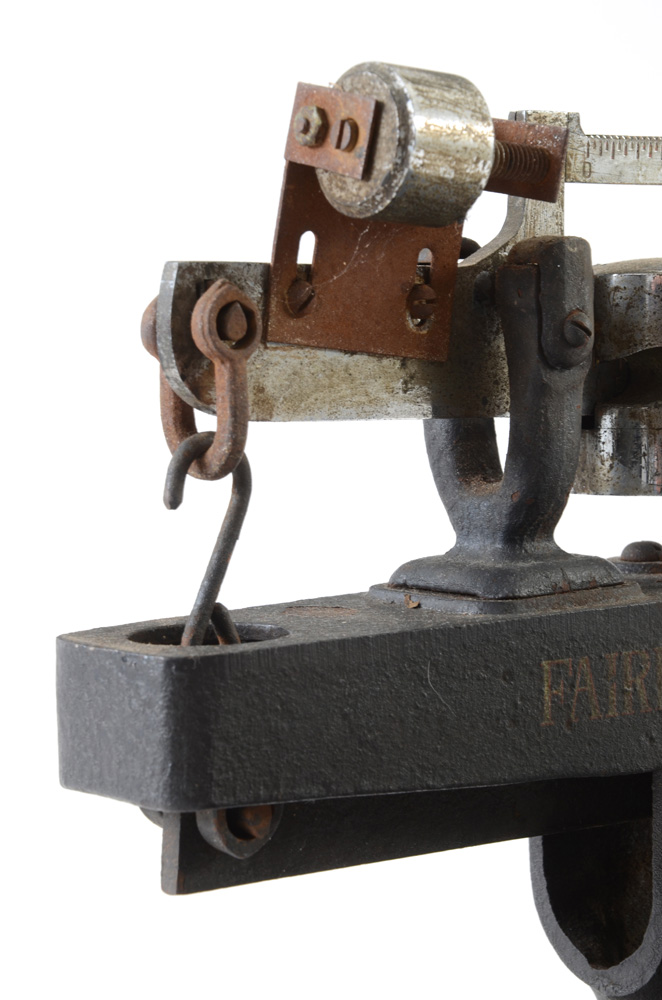 Vintage Cast Iron Platform Scale
