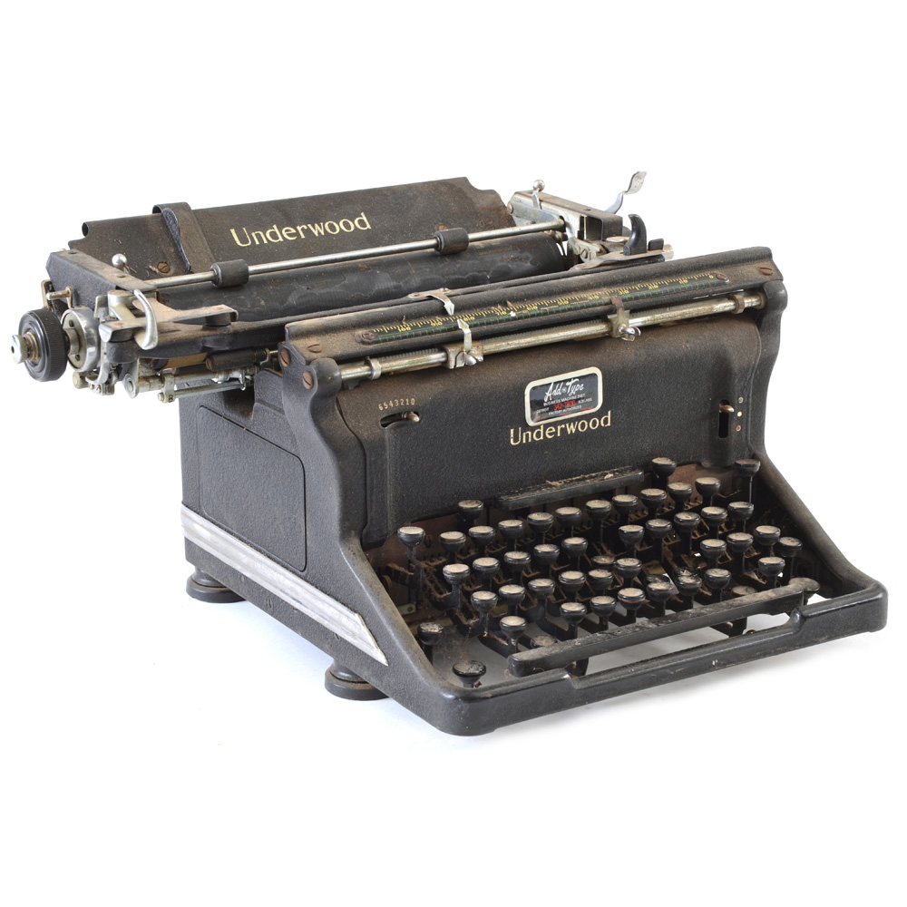 Antique Underwood Typewriter