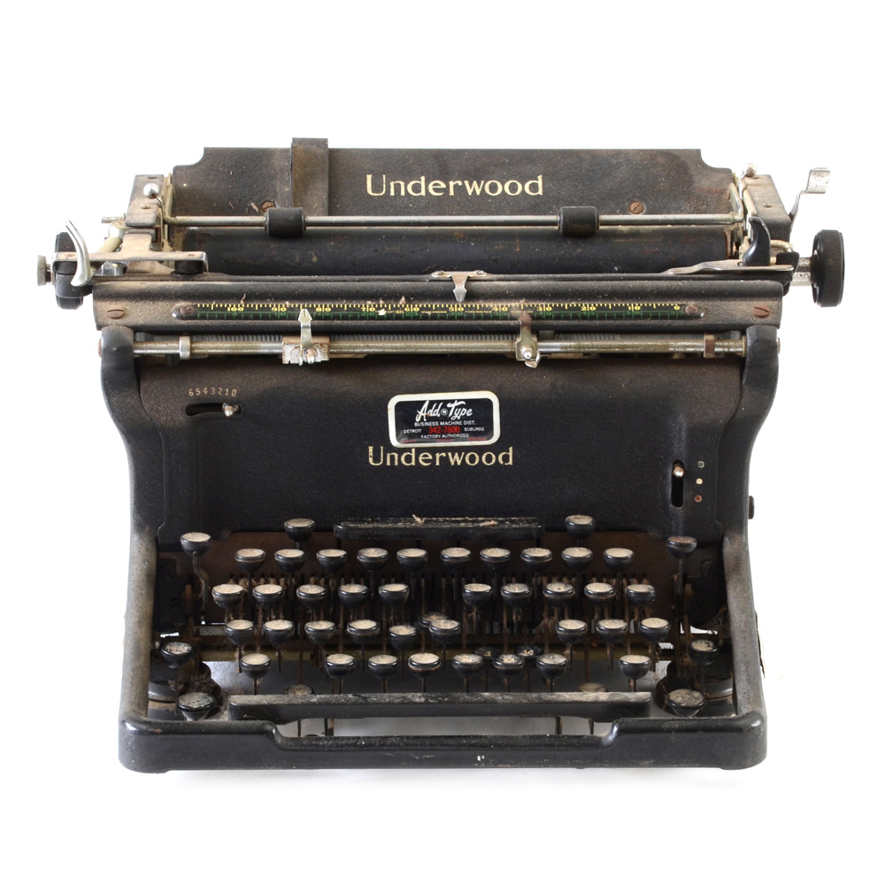 Antique Underwood Typewriter