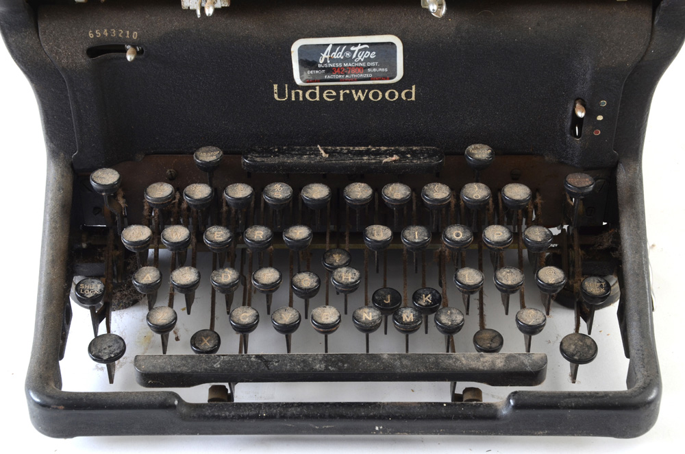 Antique Underwood Typewriter