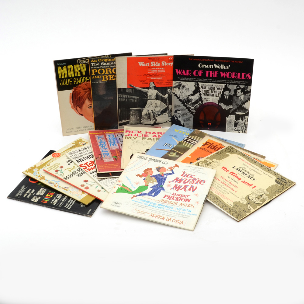 "Fiddler on the Roof," Other Broadway LPs