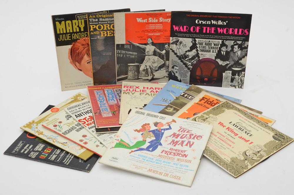 "Fiddler on the Roof," Other Broadway LPs