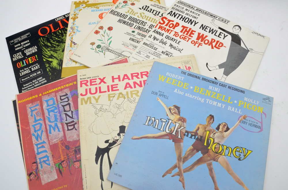 "Fiddler on the Roof," Other Broadway LPs