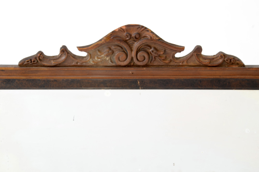 Antique Mantel Mirror