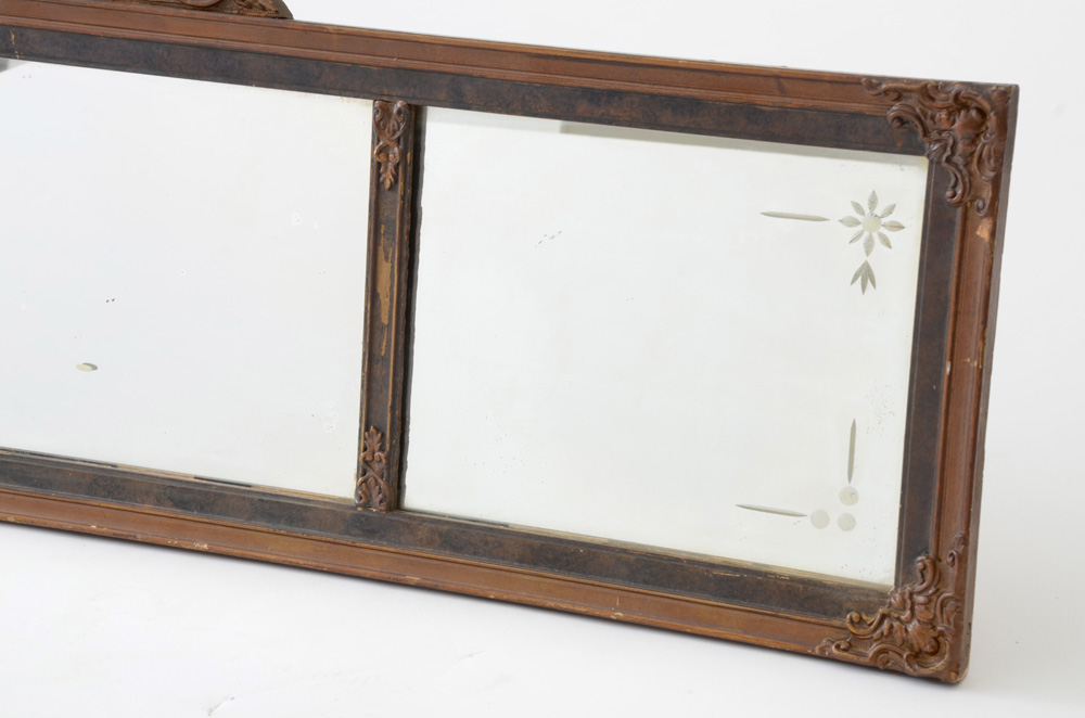 Antique Mantel Mirror